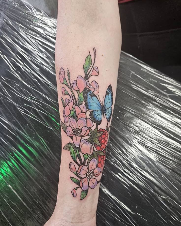 Tattoo by @angrygnometattoo — watercolor