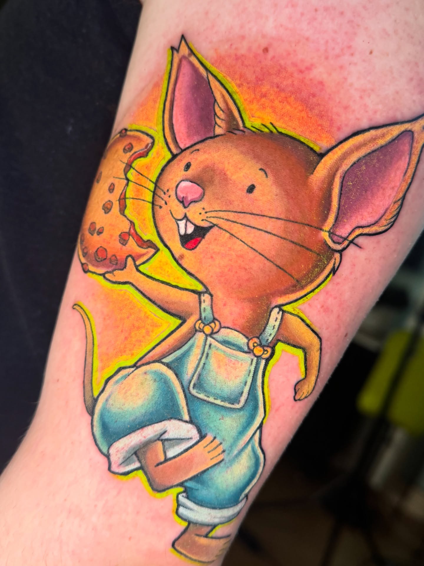 Tattoo by @elliechaseart — illustrative