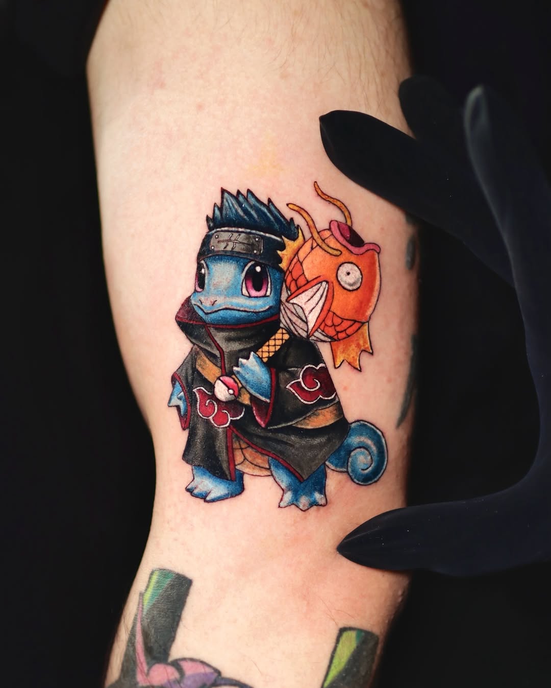 Tattoo by @binnbinn_art — new_school, anime