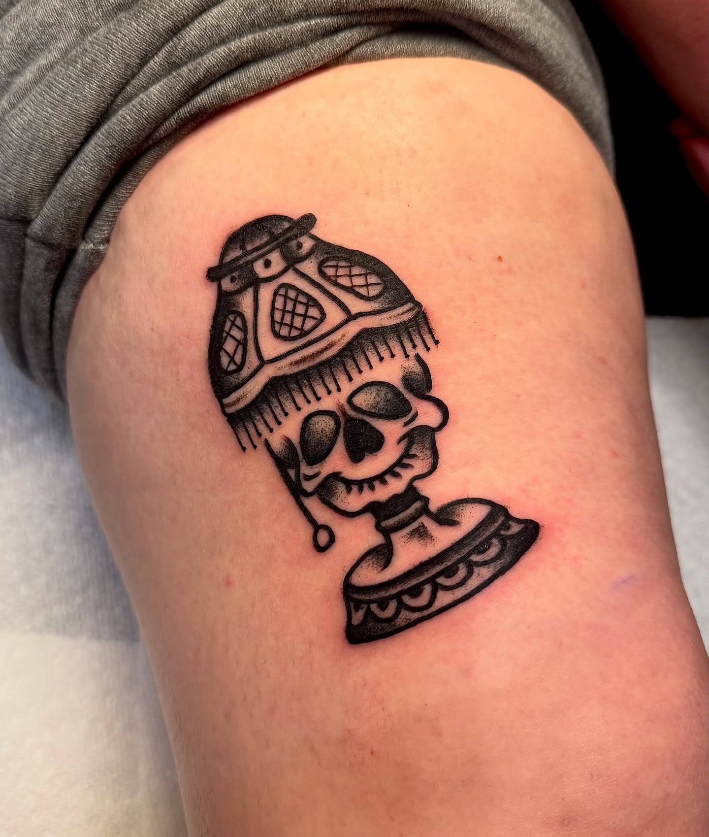 Tattoo by @sodablob — black_and_grey