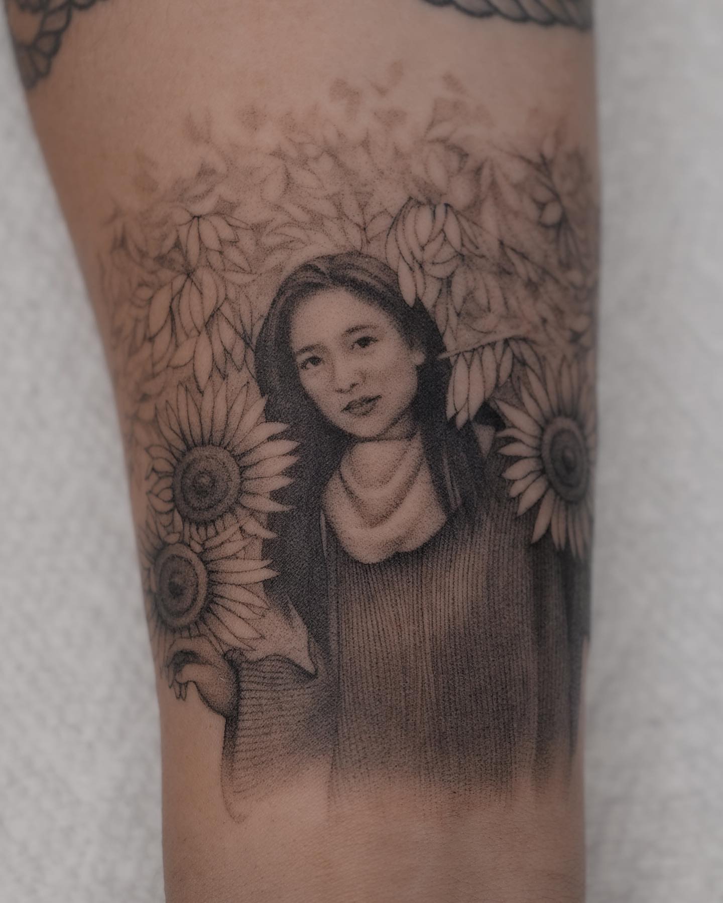 Tattoo by @jjjaylud — realism, dotwork