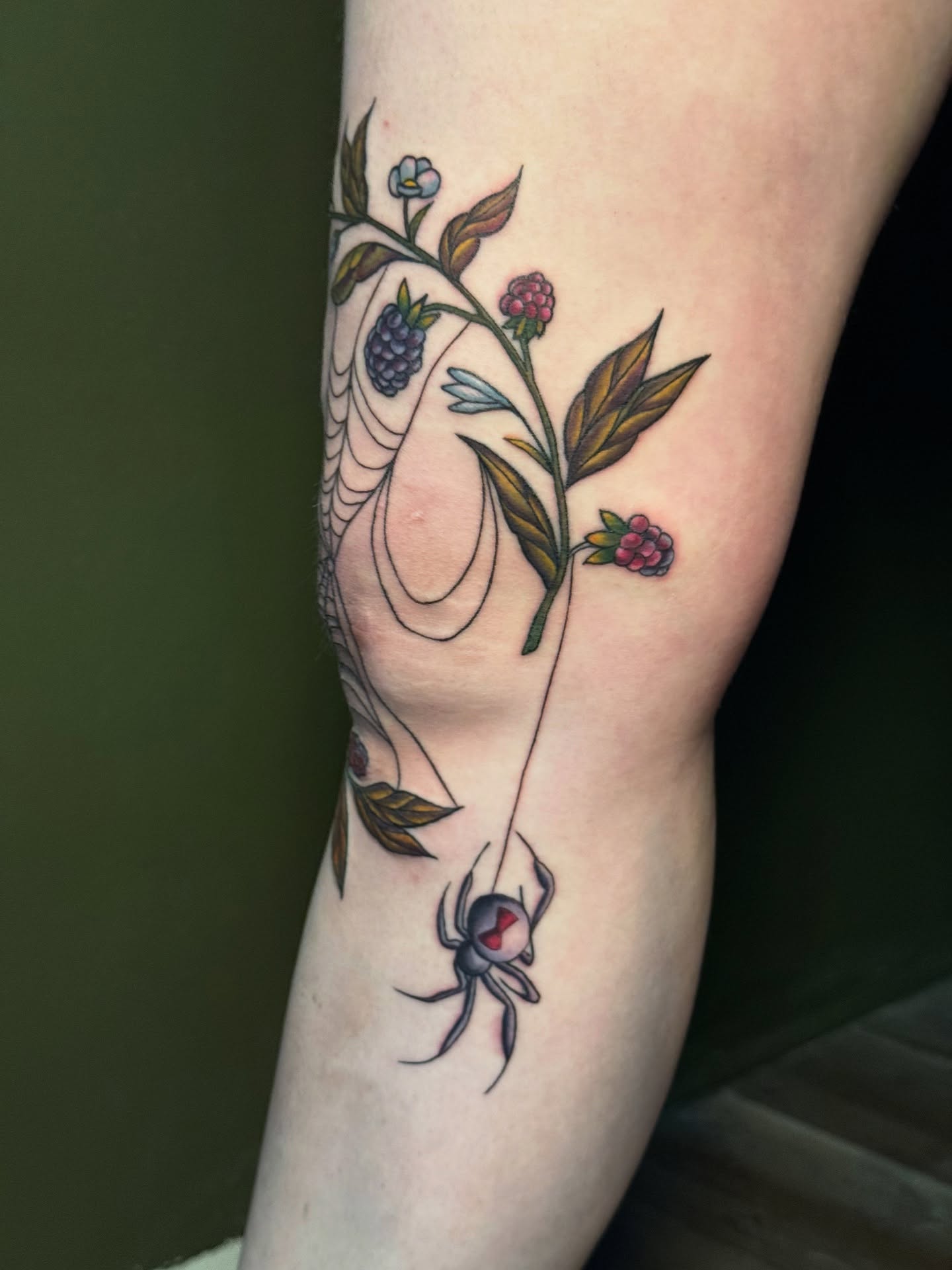 Tattoo by @madisonsky.tattoos — american_traditional, dotwork