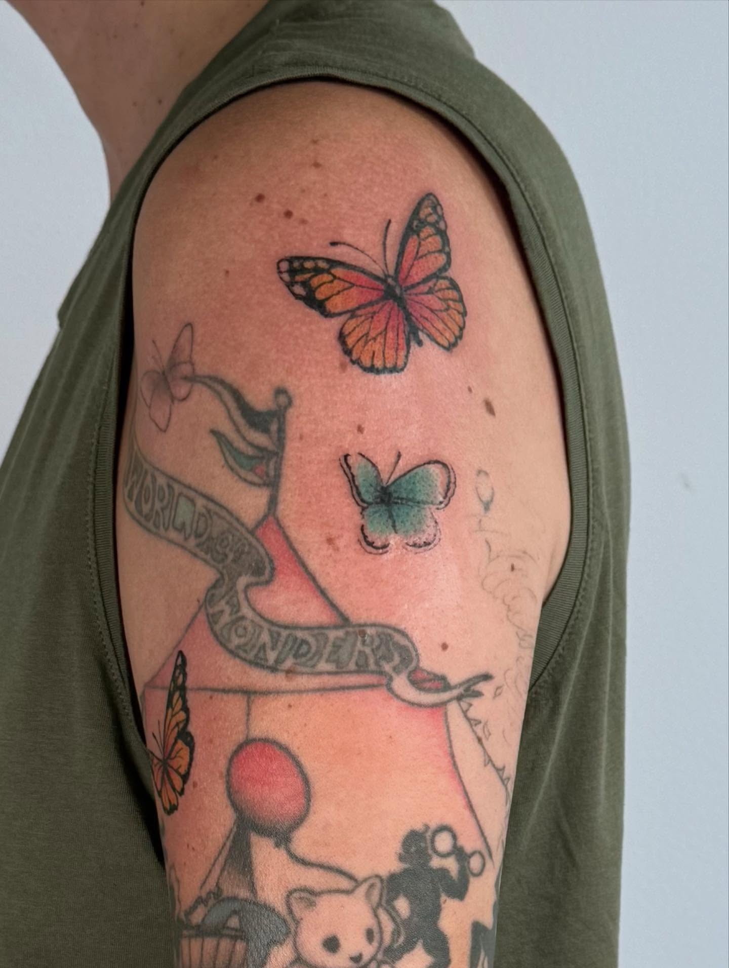 Tattoo by @mrcoffeybean — new_school