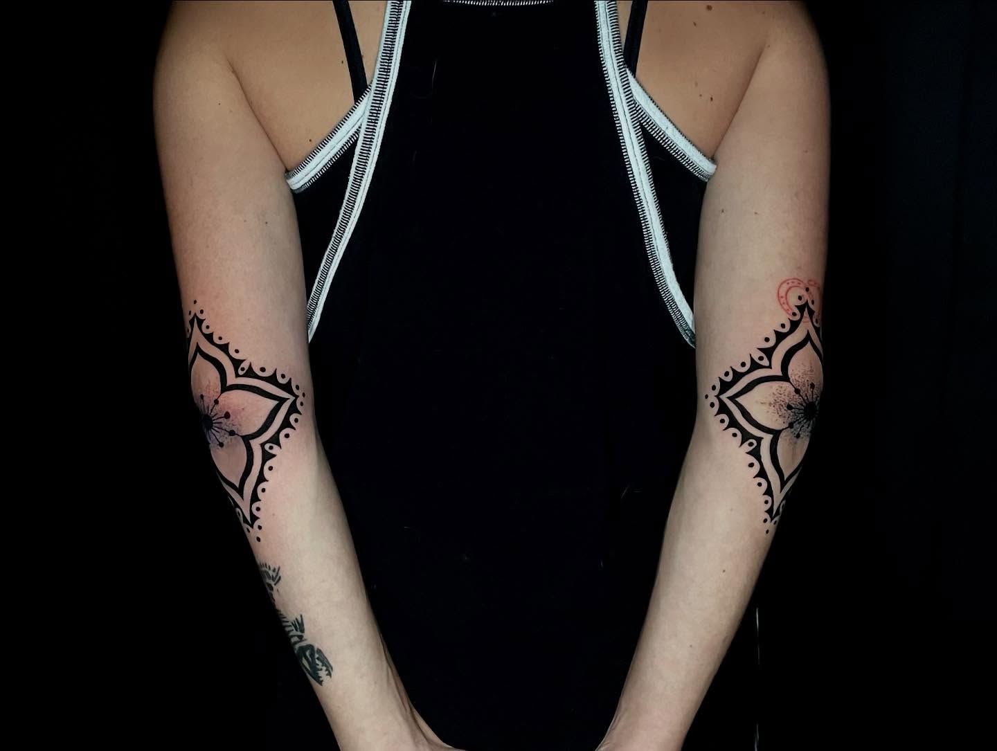 Tattoo by @xens0ul — geometric, ornamental