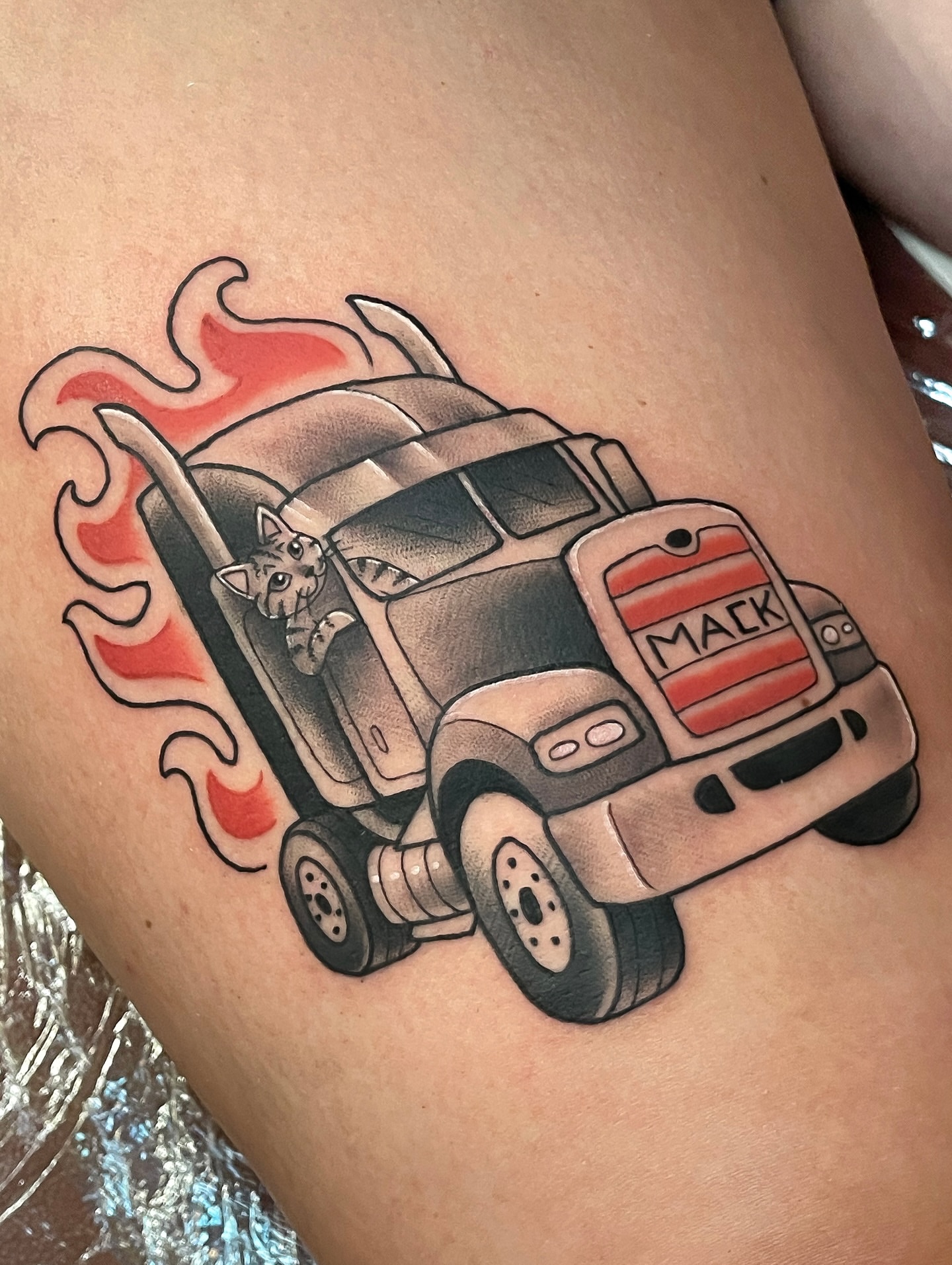 Tattoo by @corracarmine — american_traditional