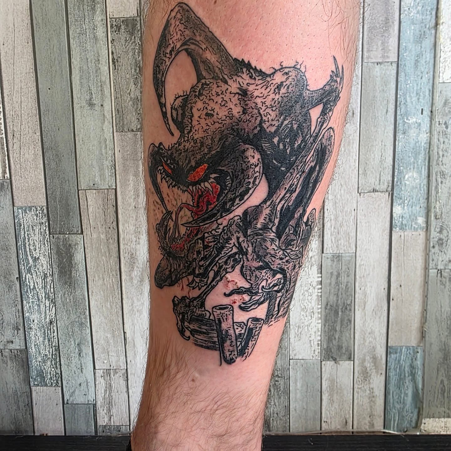 Tattoo by @tattoos_by_brad — black_and_grey, dark_realism