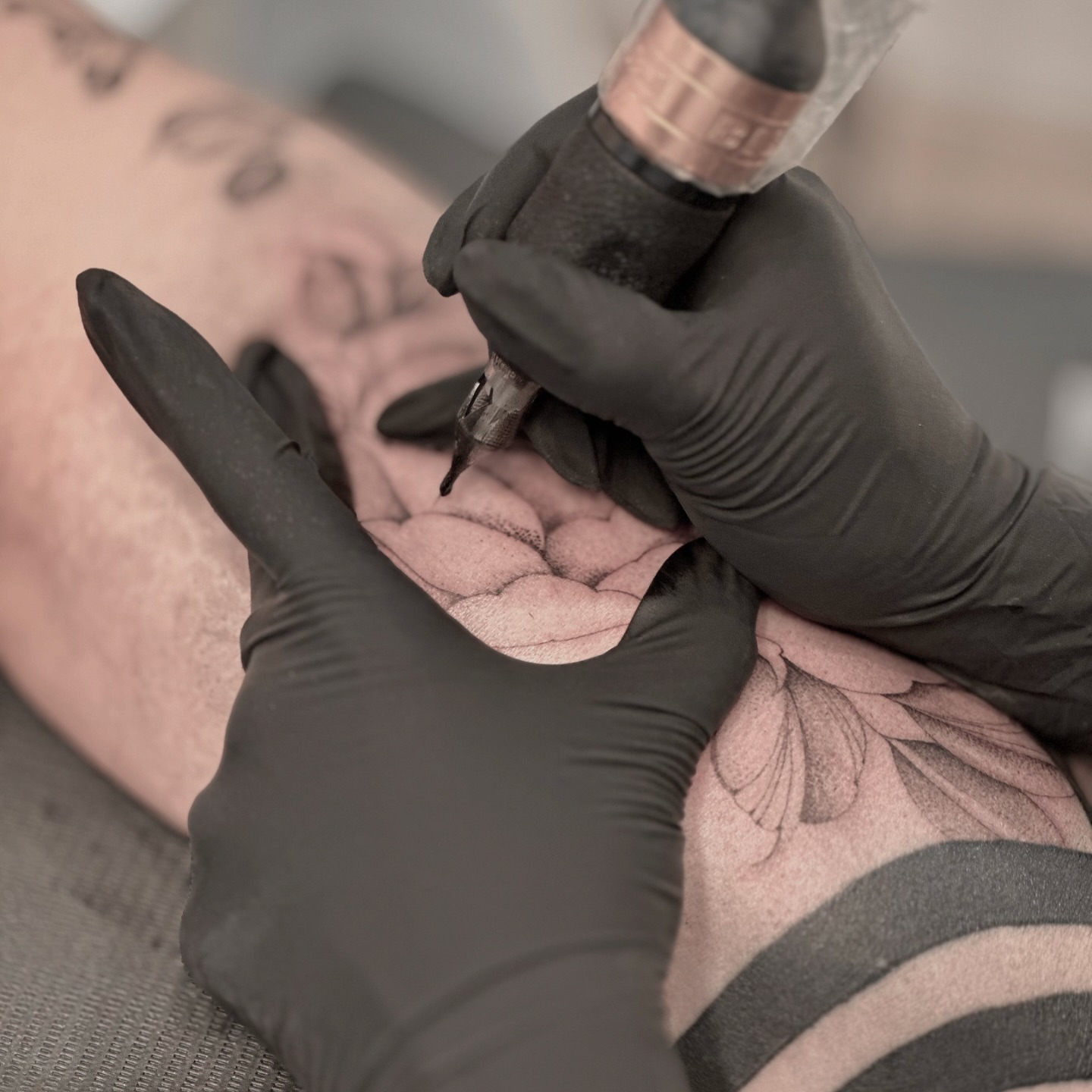 Tattoo by @michatattoos — black_and_grey