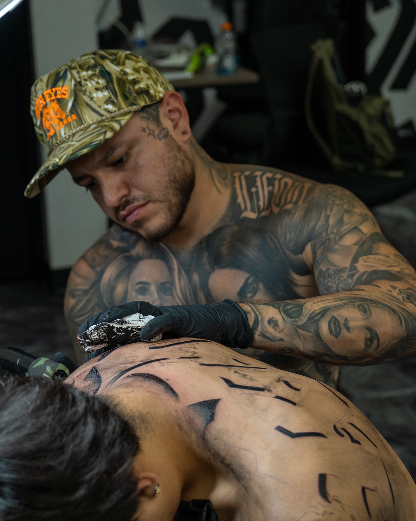 Tattoo by @ironeyestattoo — realism, black_and_grey