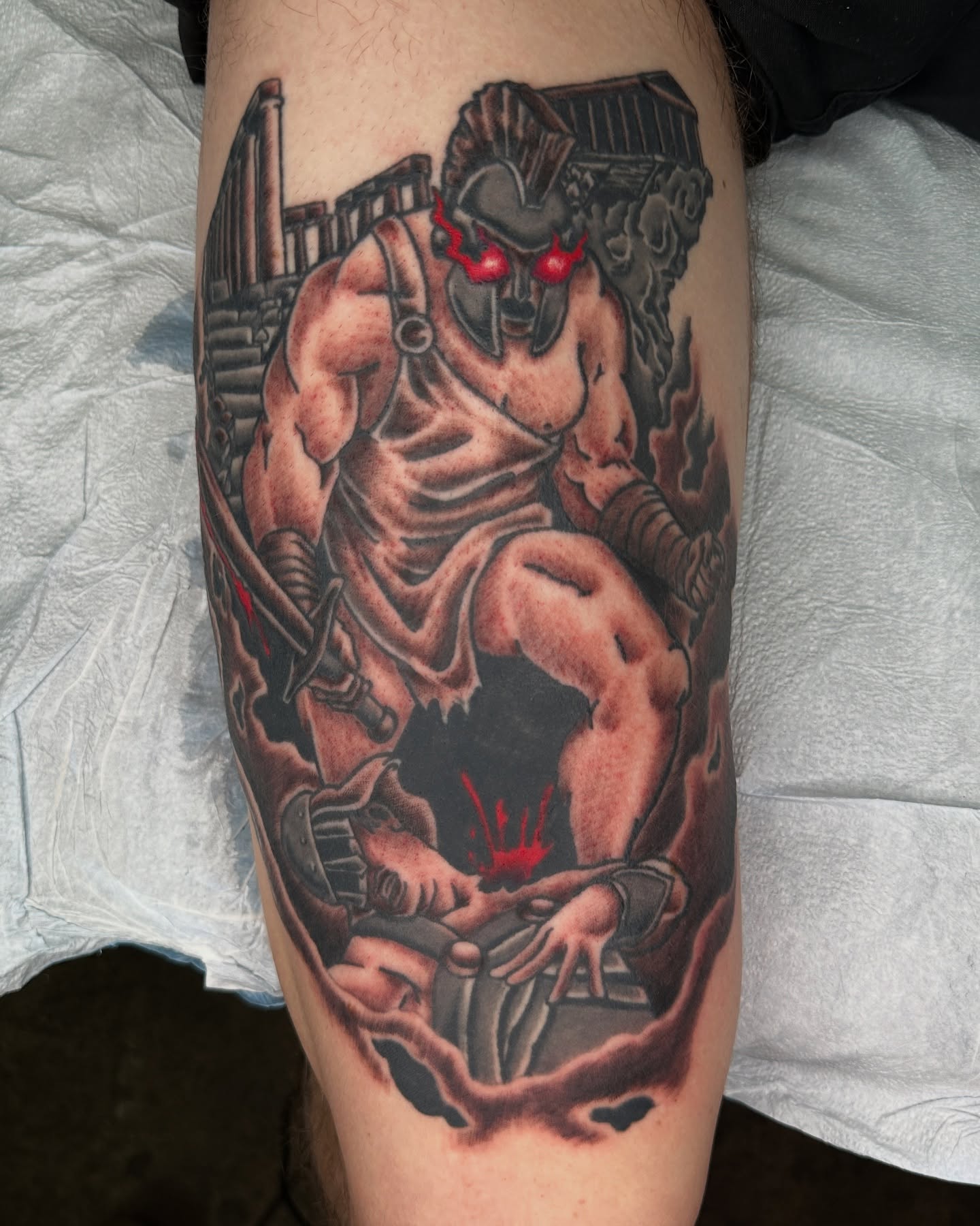 Tattoo by @jaredaustinart — realism, dark_realism