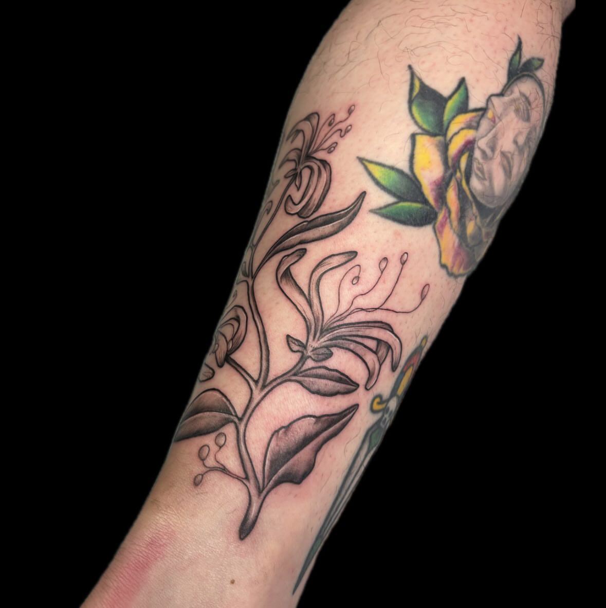 Tattoo by @piscesiscariot11 โ black_and_grey