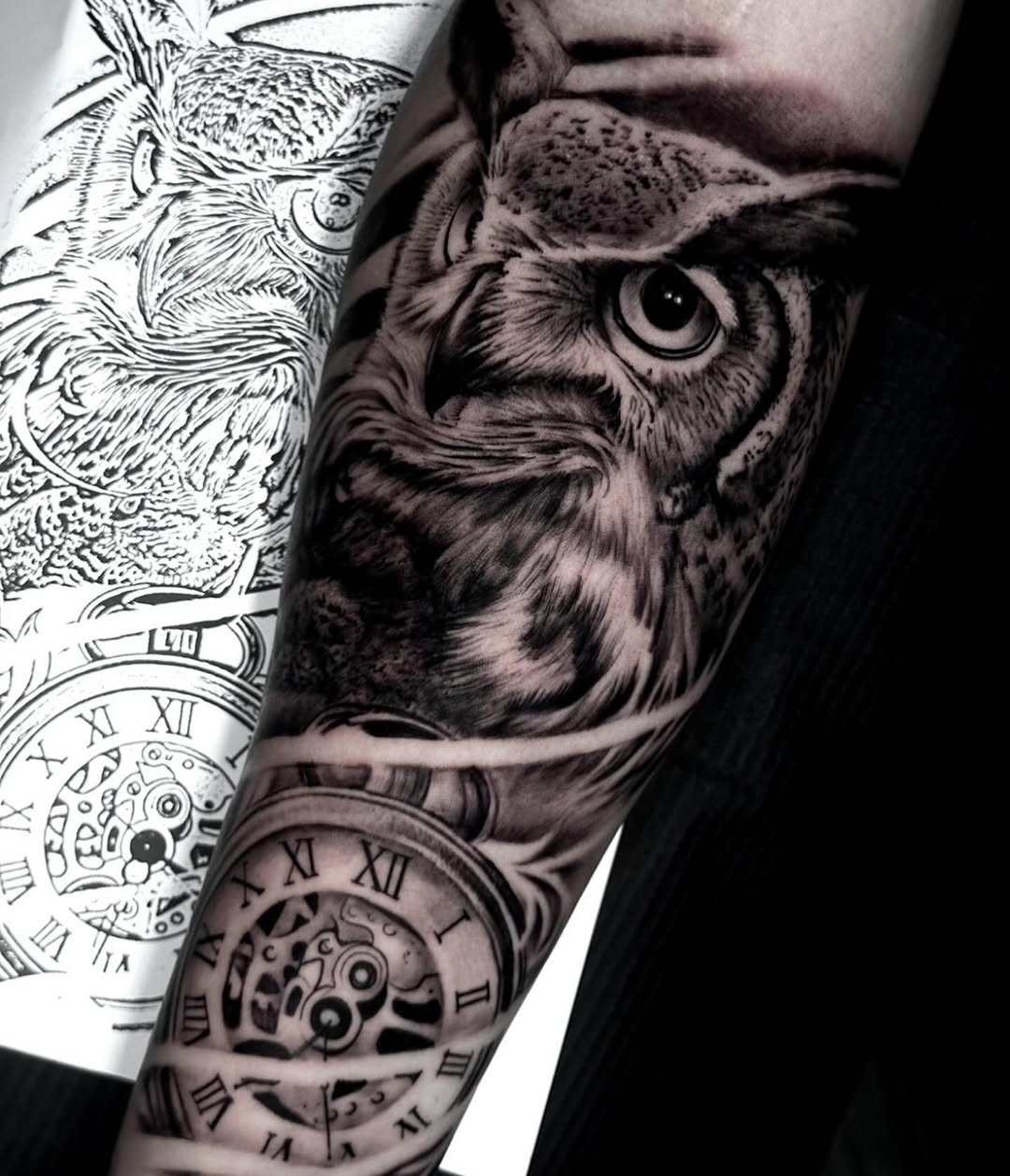 Tattoo by @diegoaravenatatuajes — realism, black_and_grey