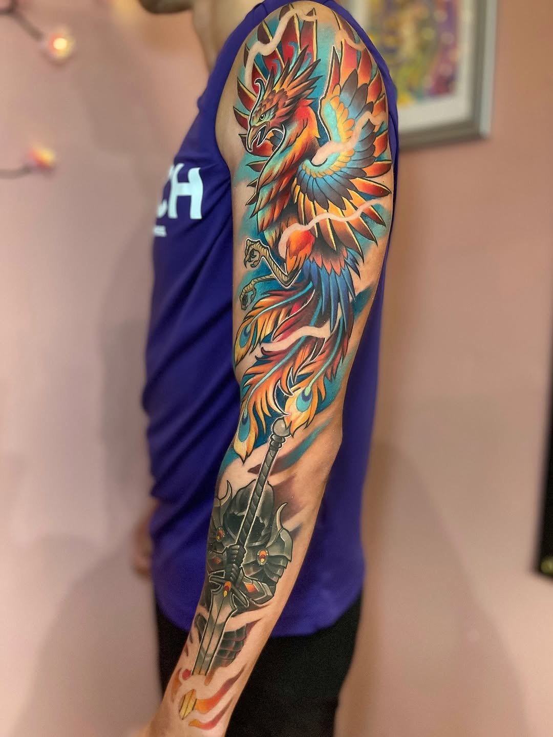 Tattoo by @corracarmine — neo_traditional, realism