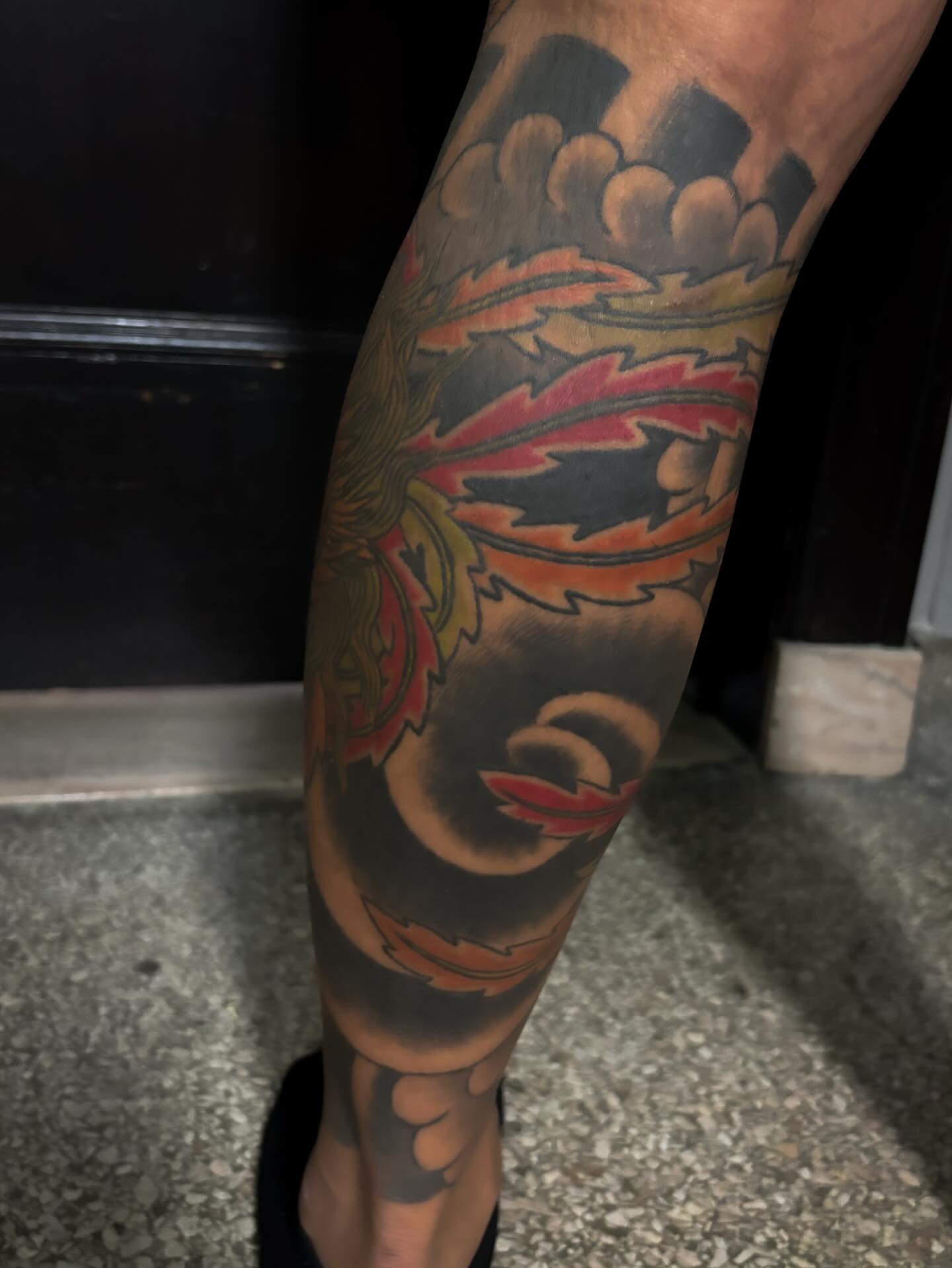 Tattoo by @tatzbyadam — american_traditional, black_and_grey