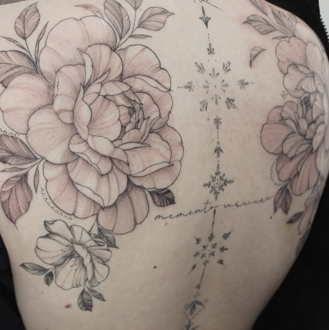 Tattoo by @inked.by_kloey — black_and_grey, fine_line