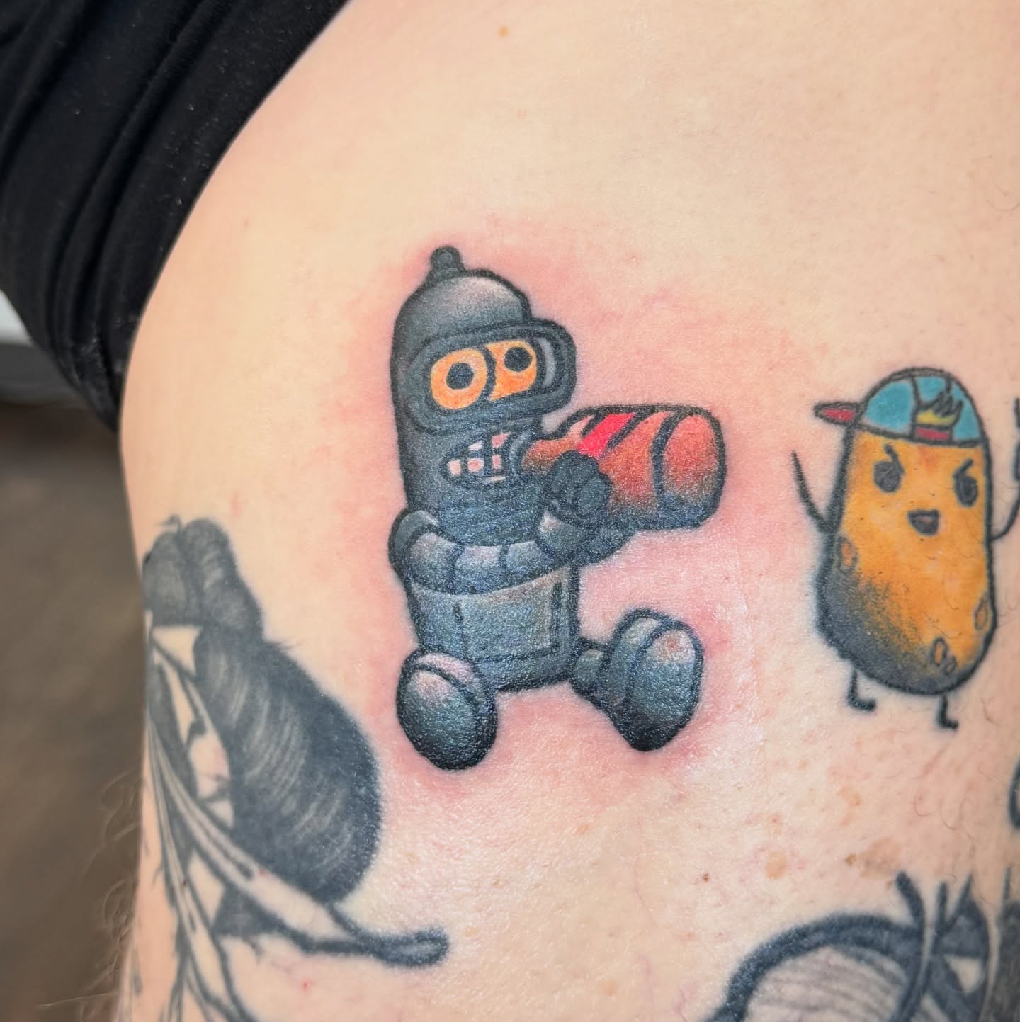 Tattoo by @n.inktone — dotwork, illustrative