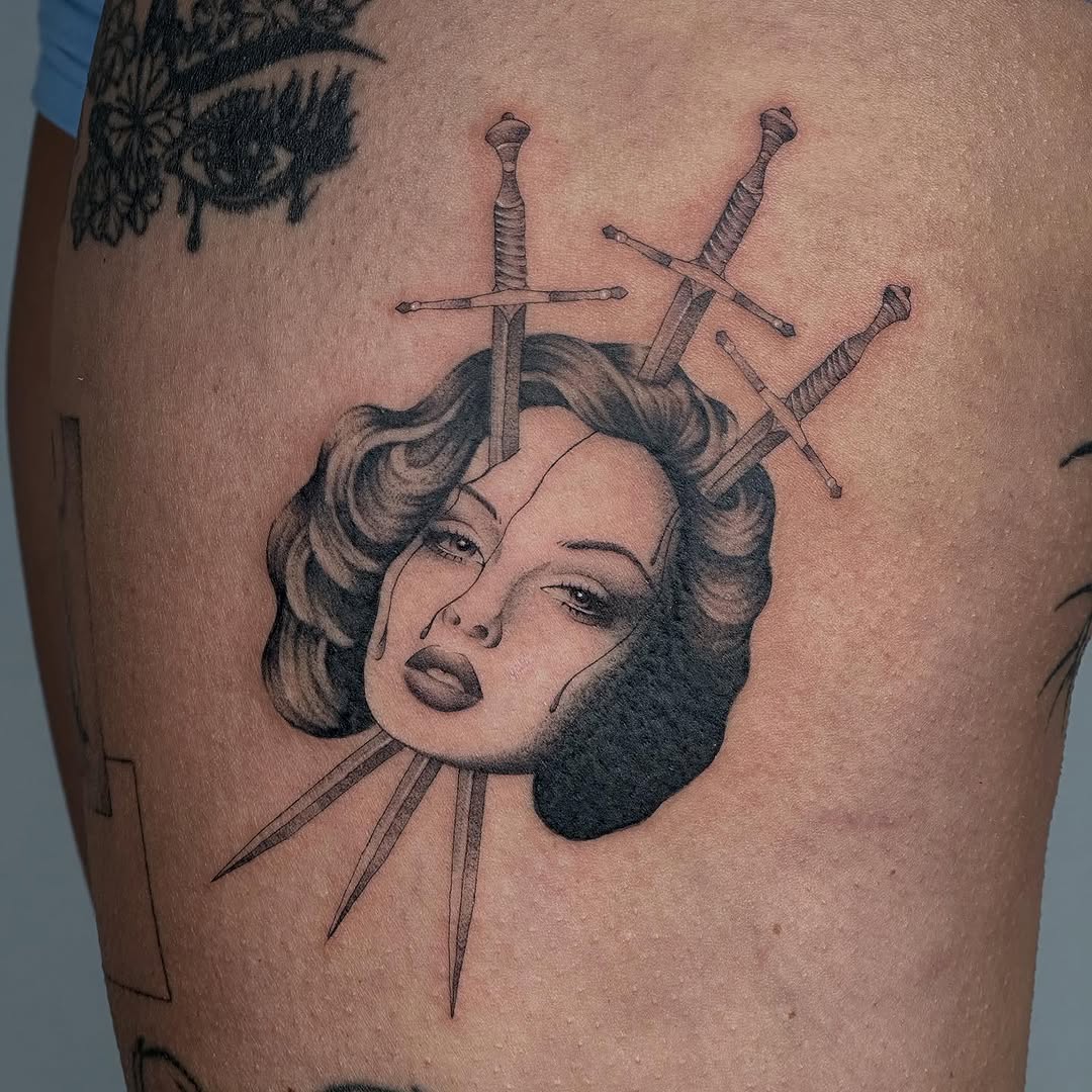 Tattoo by @gimilt.tattoos — black_and_grey, realism