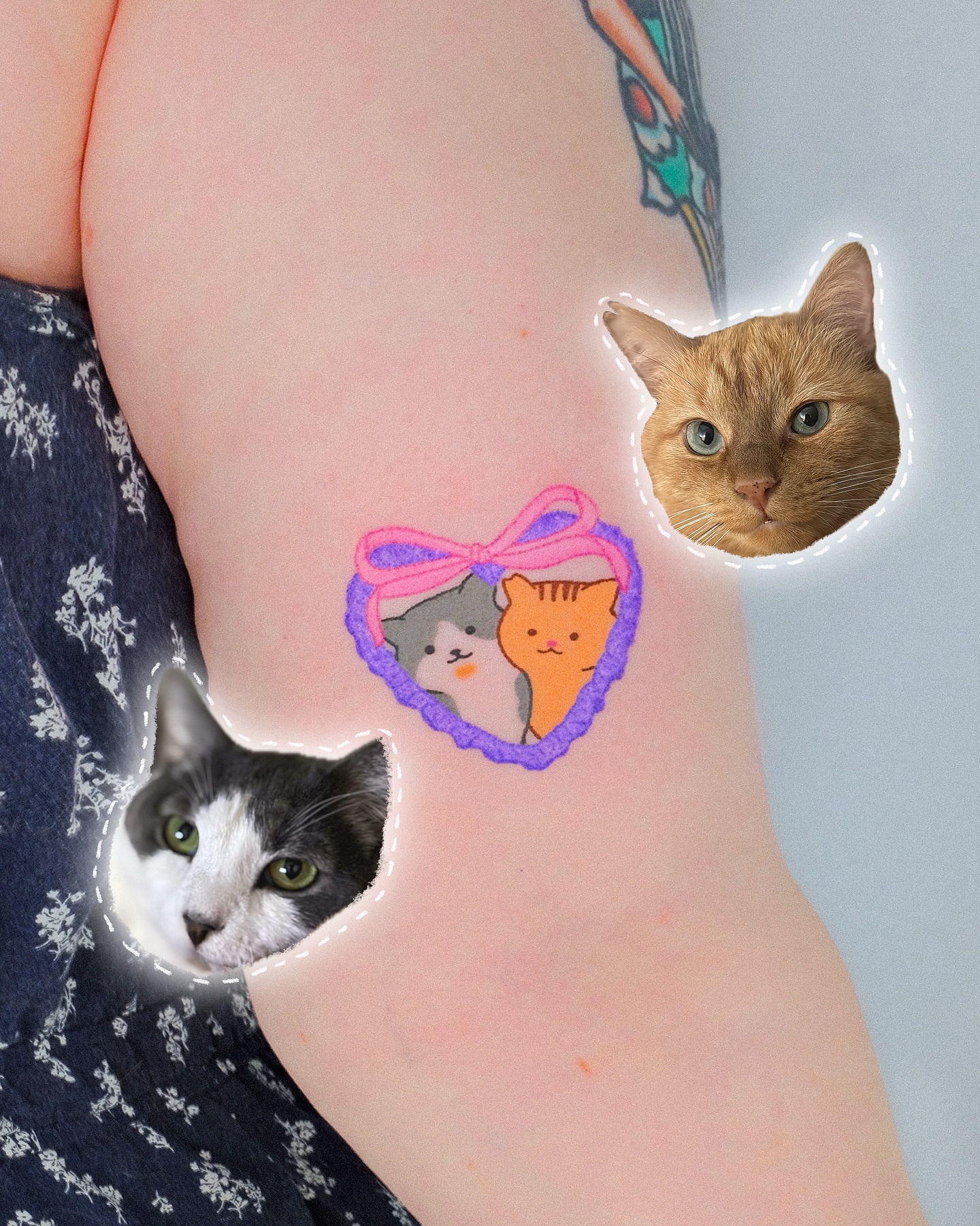 Tattoo by @katzepoke β illustrative