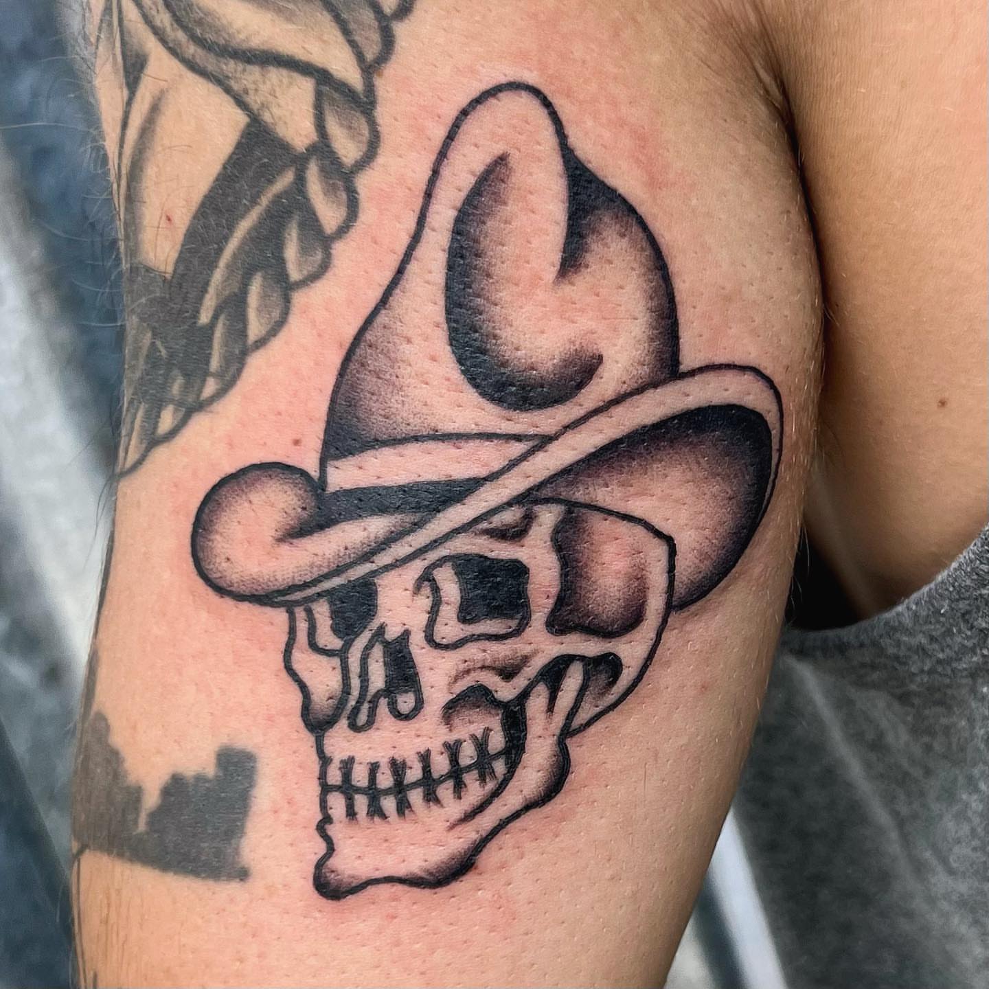 Tattoo by @carsonsmithtats — american_traditional, black_and_grey