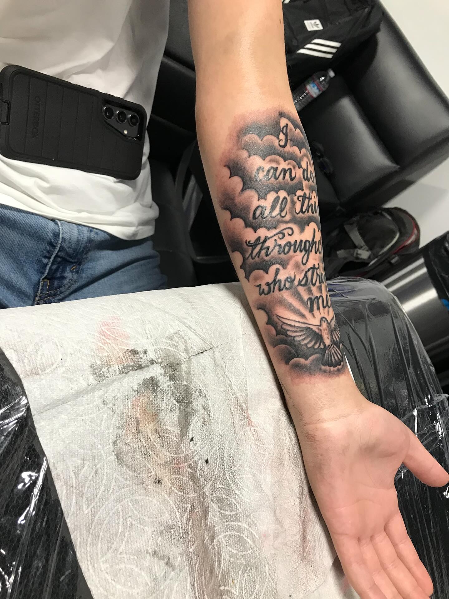 Tattoo by @chinos_tattoos โ black_and_grey