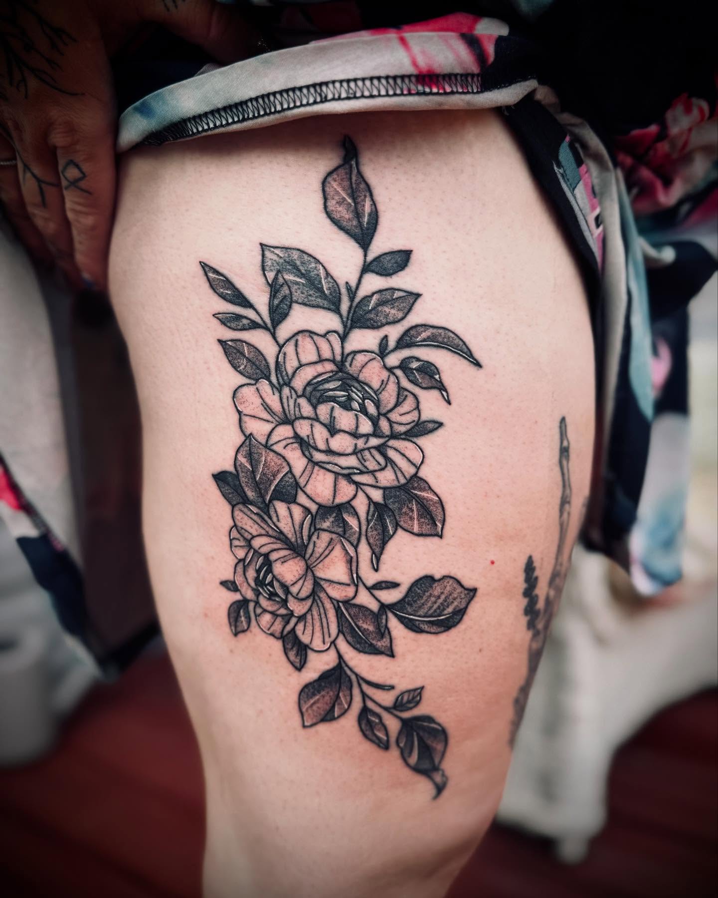 Tattoo by @tattoos_by_johnd — black_and_grey