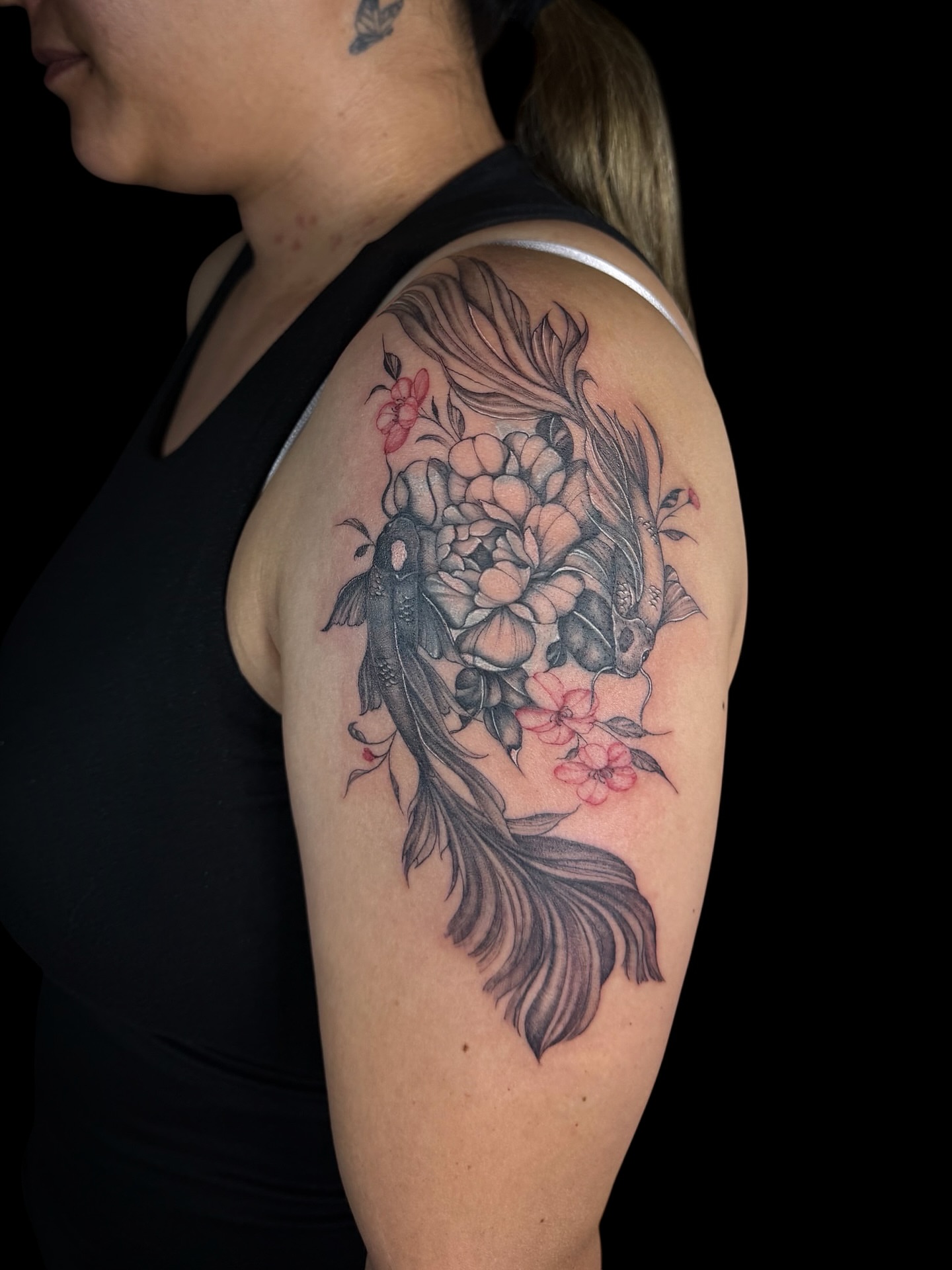 Tattoo by @dii_9dragons β black_and_grey