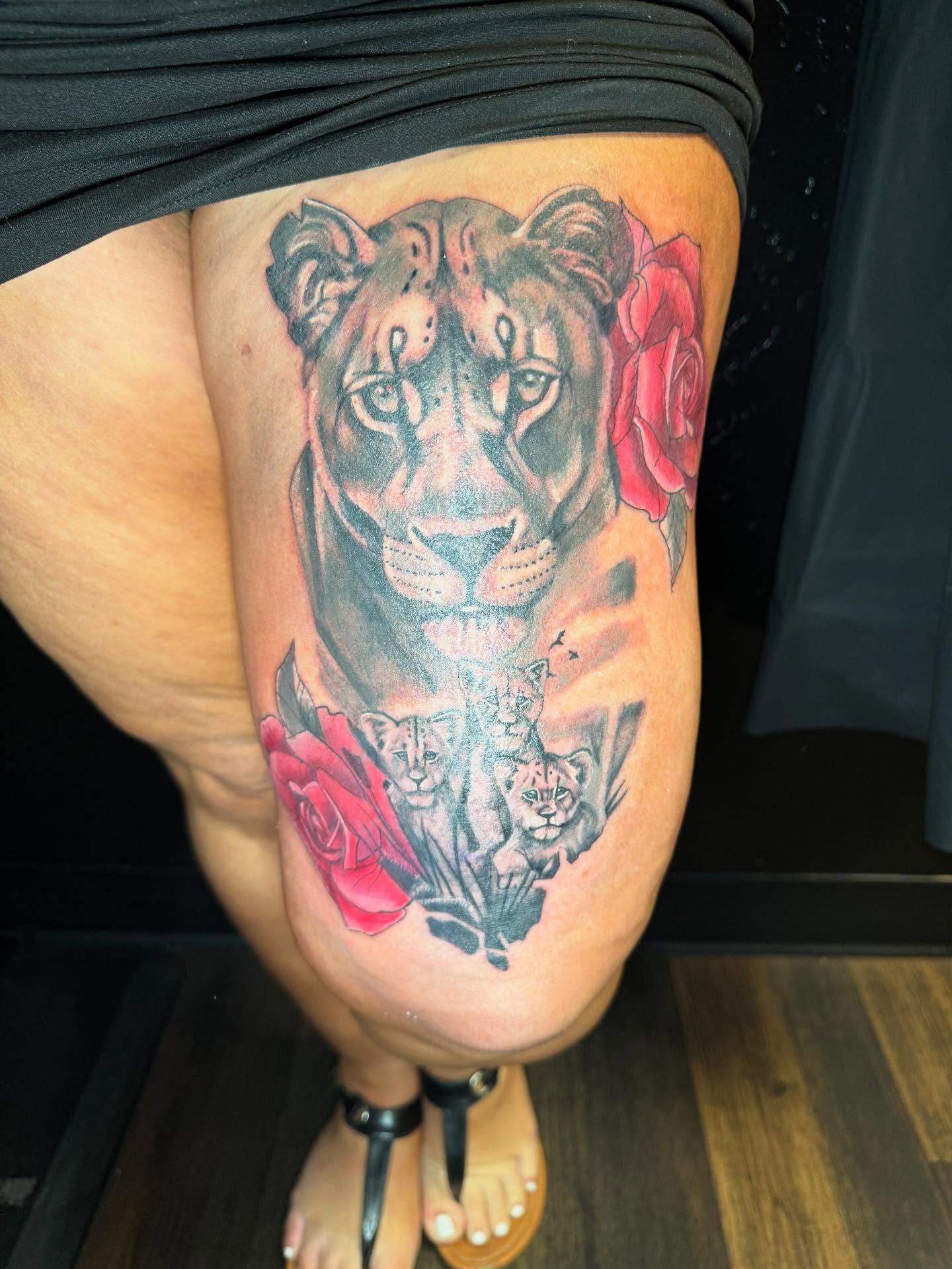 Tattoo by @csupremebluemagic — realism