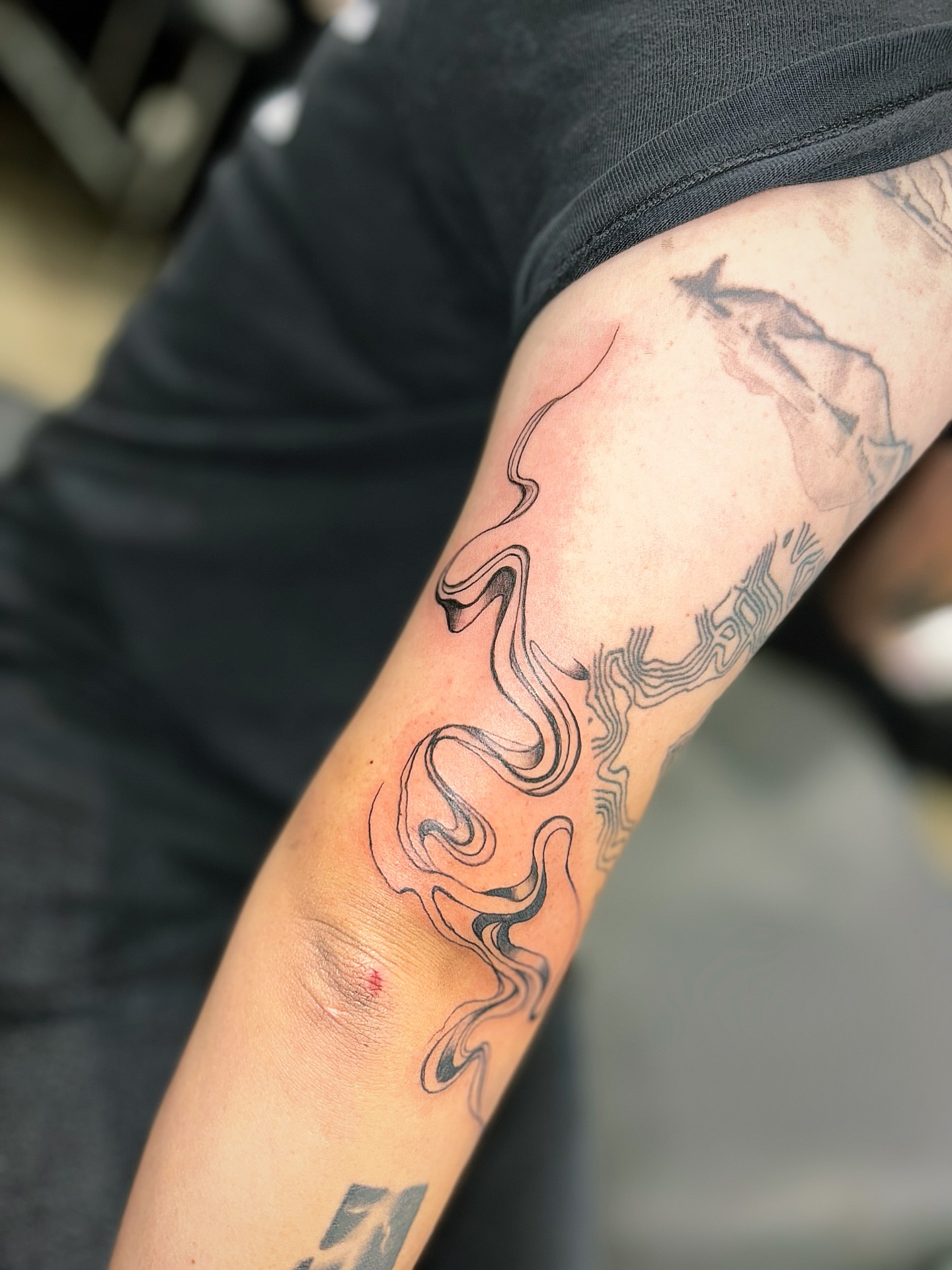 Tattoo by @hawkins.mirrandaa — black_and_grey