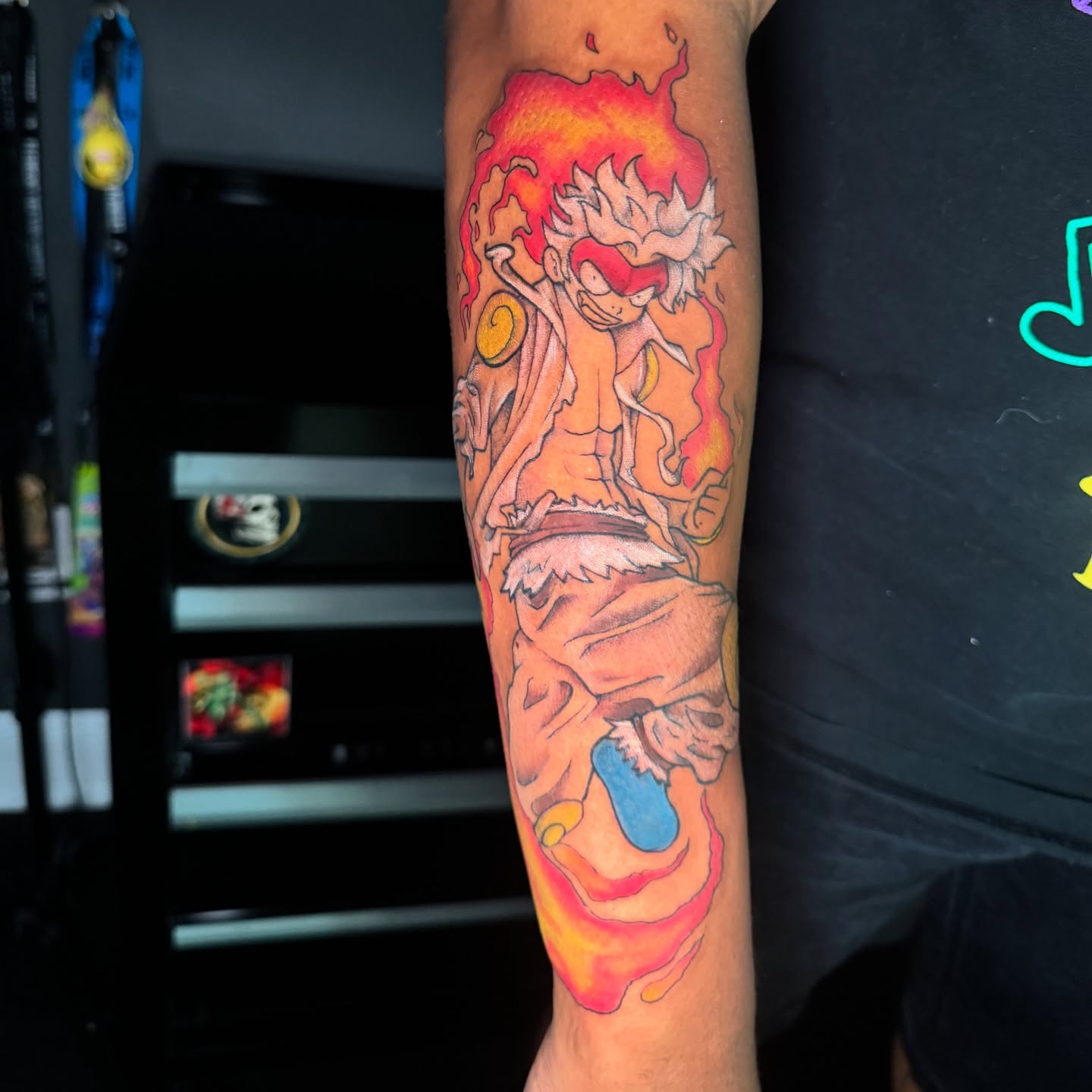 Tattoo by @izfisch — anime