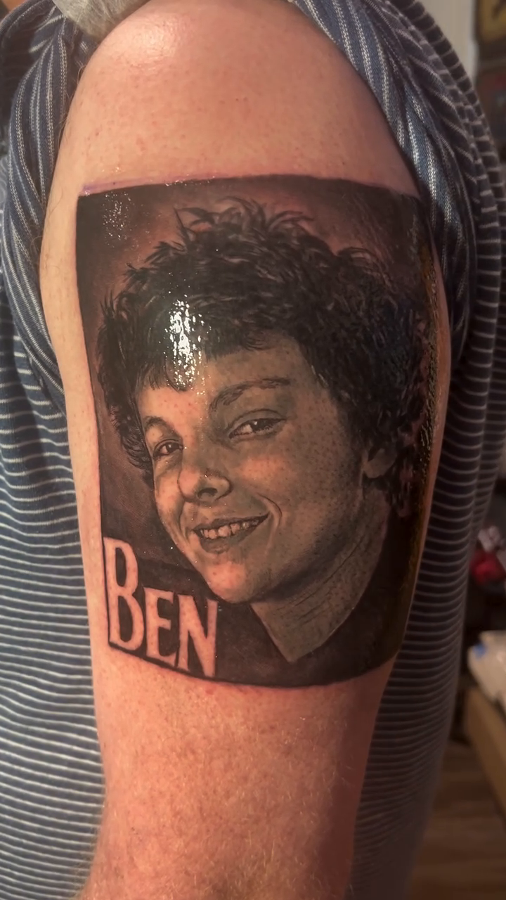 Tattoo by @estattoos — realism, black_and_grey