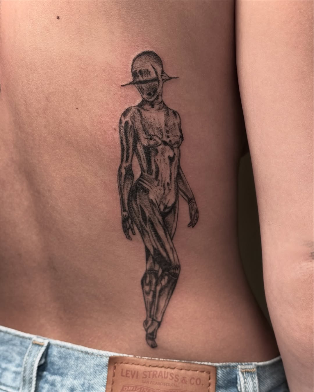 Tattoo by @katelumos — black_and_grey, realism