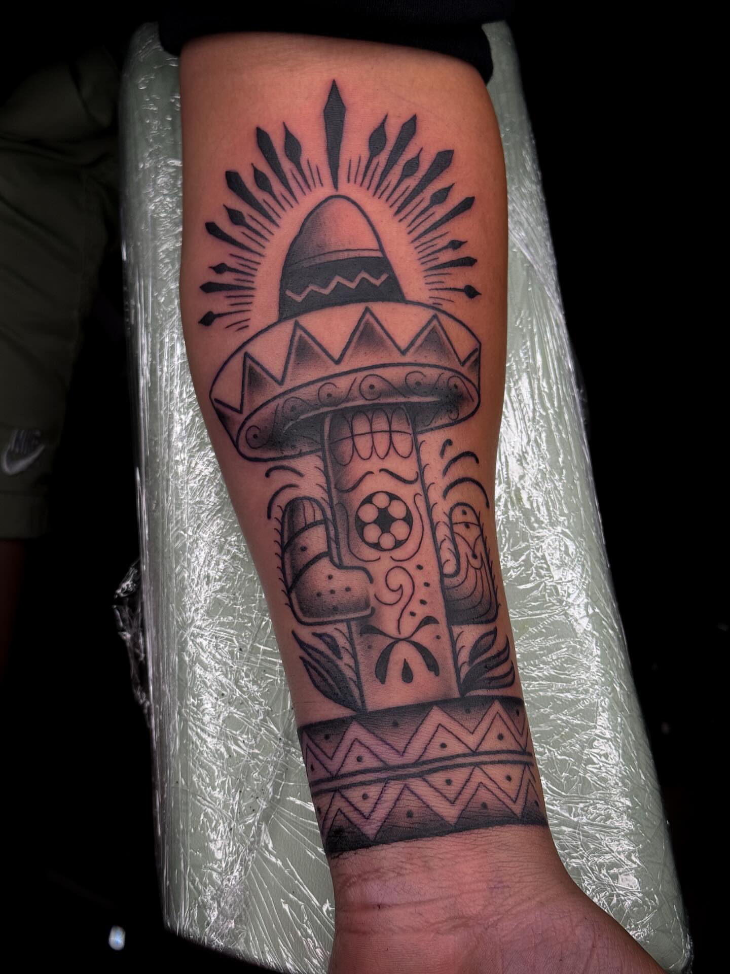 Tattoo by @aarondoestattoos — chicano