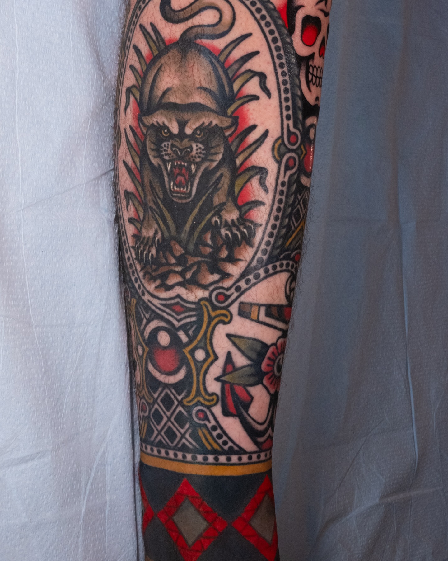 Tattoo by @adamjacksontattoos — american_traditional