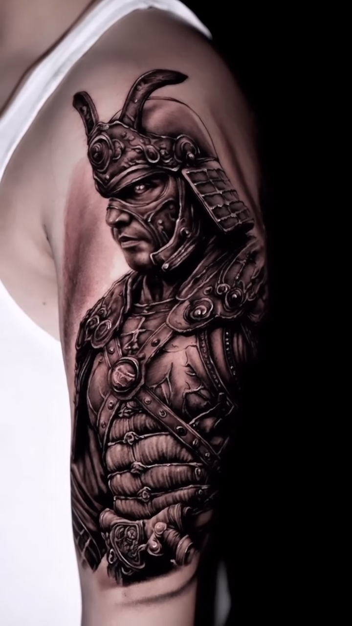 Tattoo by @kiefer_ink — realism, black_and_grey