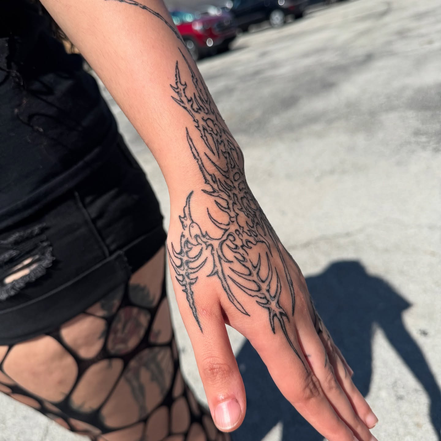 Tattoo by @rustoblack — tribal