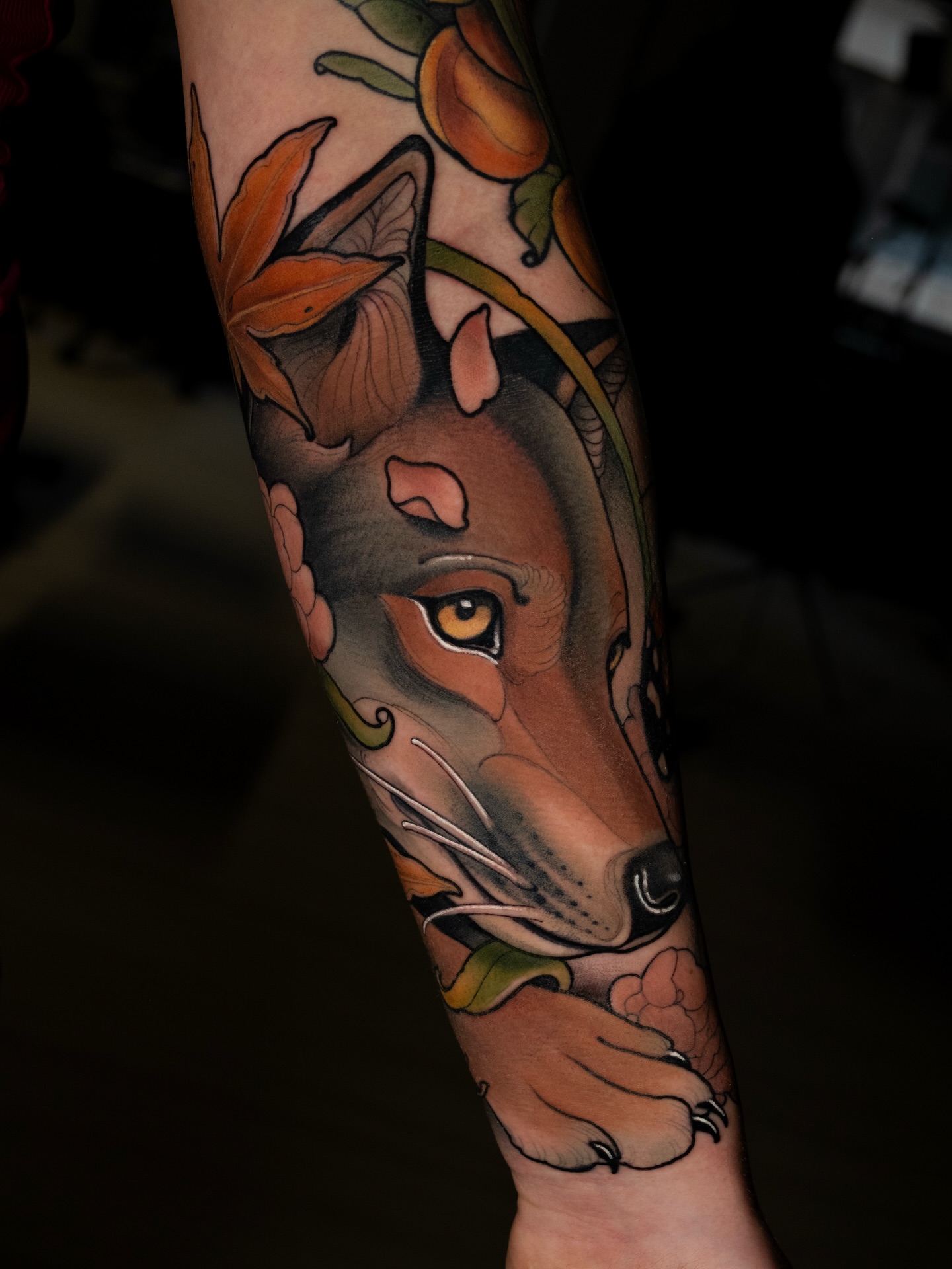 Tattoo by @krishtattoo — american_traditional, realism