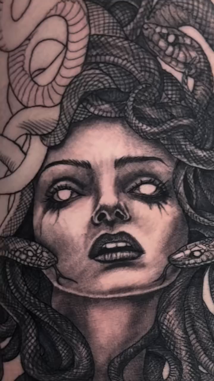 Tattoo by @artofmiguelangelflores — realism, dark_realism