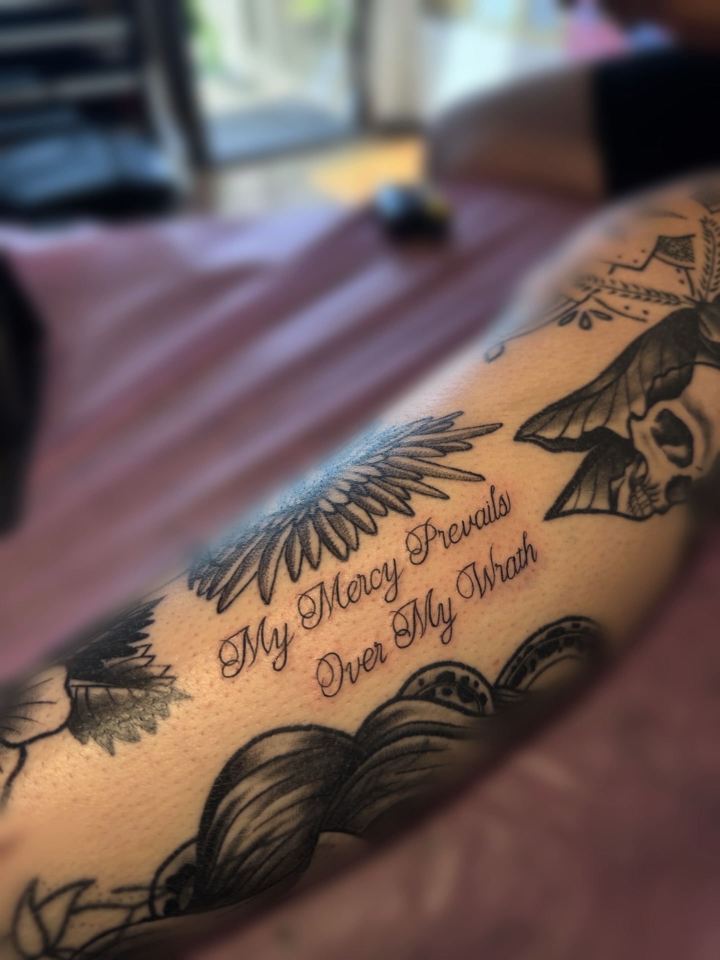 Tattoo by @josselynraetattoo — black_and_grey