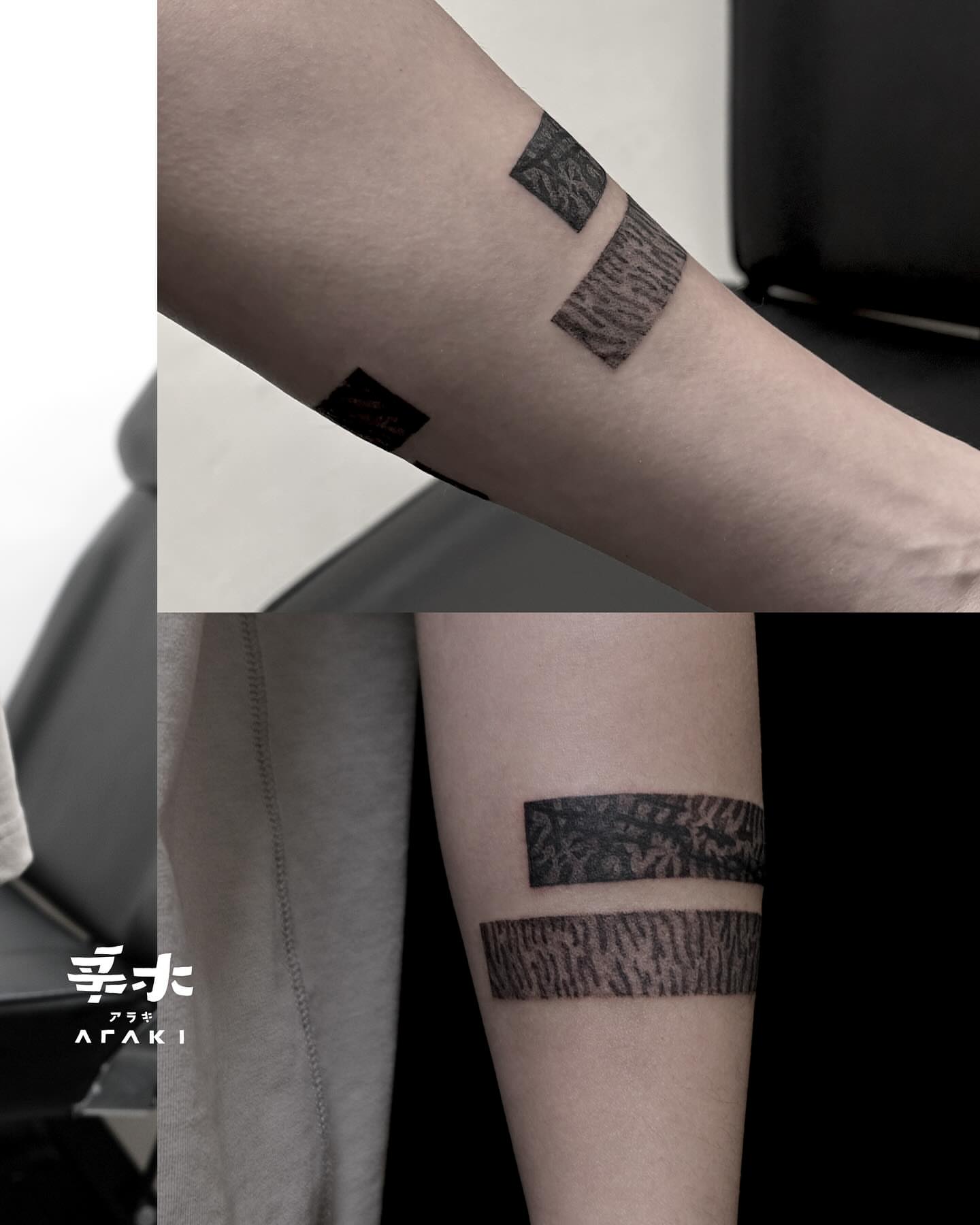 Tattoo by @araki_tattoo — black_and_grey
