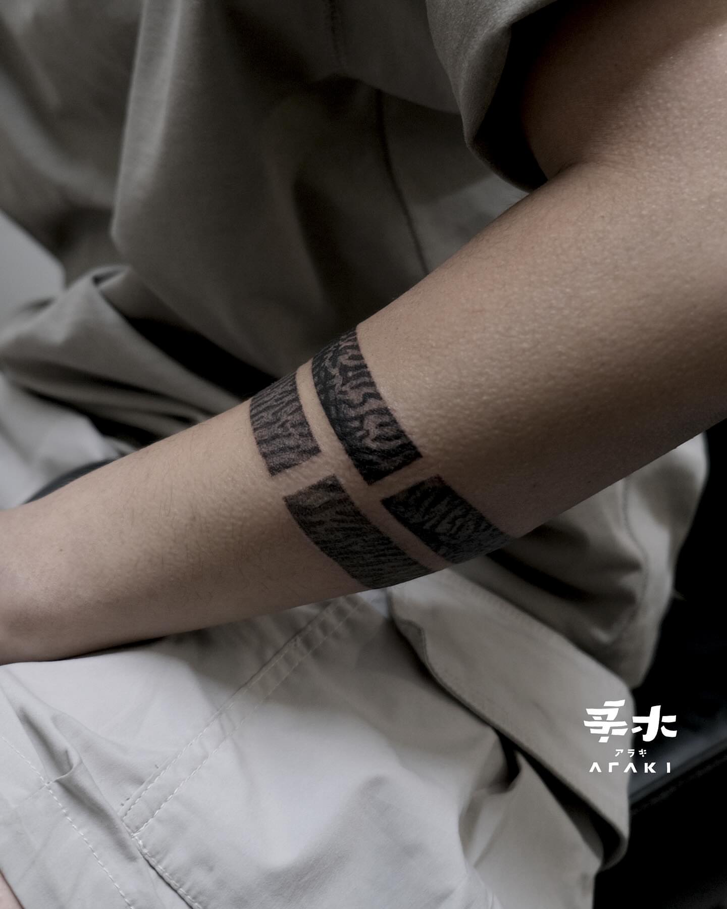 Tattoo by @araki_tattoo — black_and_grey