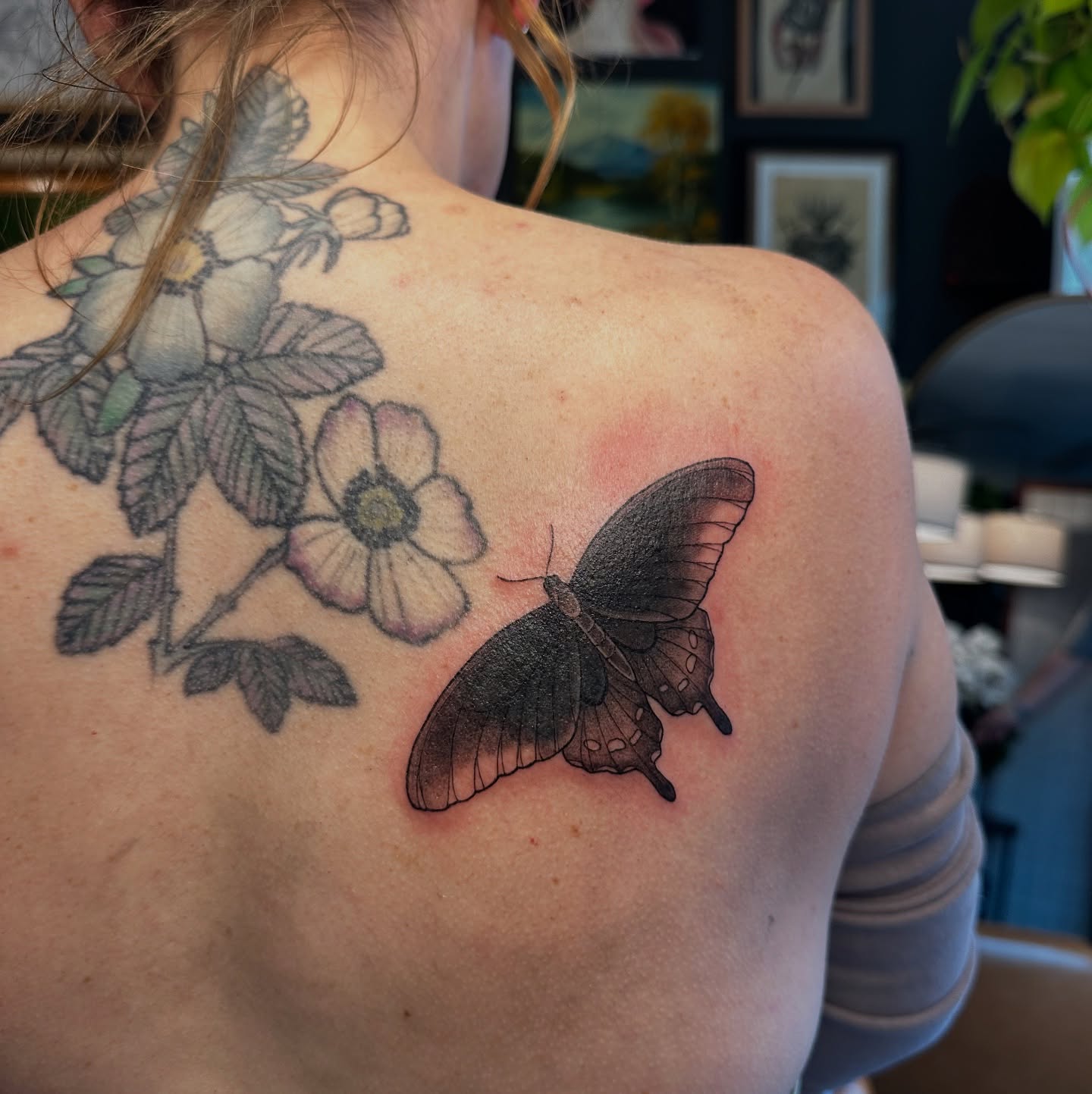 Tattoo by @obsidian_rabbit — realism, black_and_grey