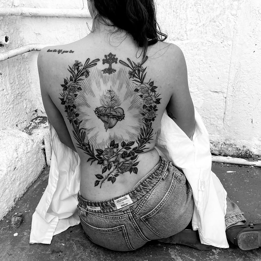 Tattoo by @chriscalibur_ — black_and_grey, realism