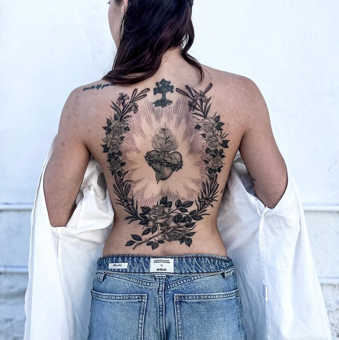 Tattoo by @chriscalibur_ — black_and_grey, realism