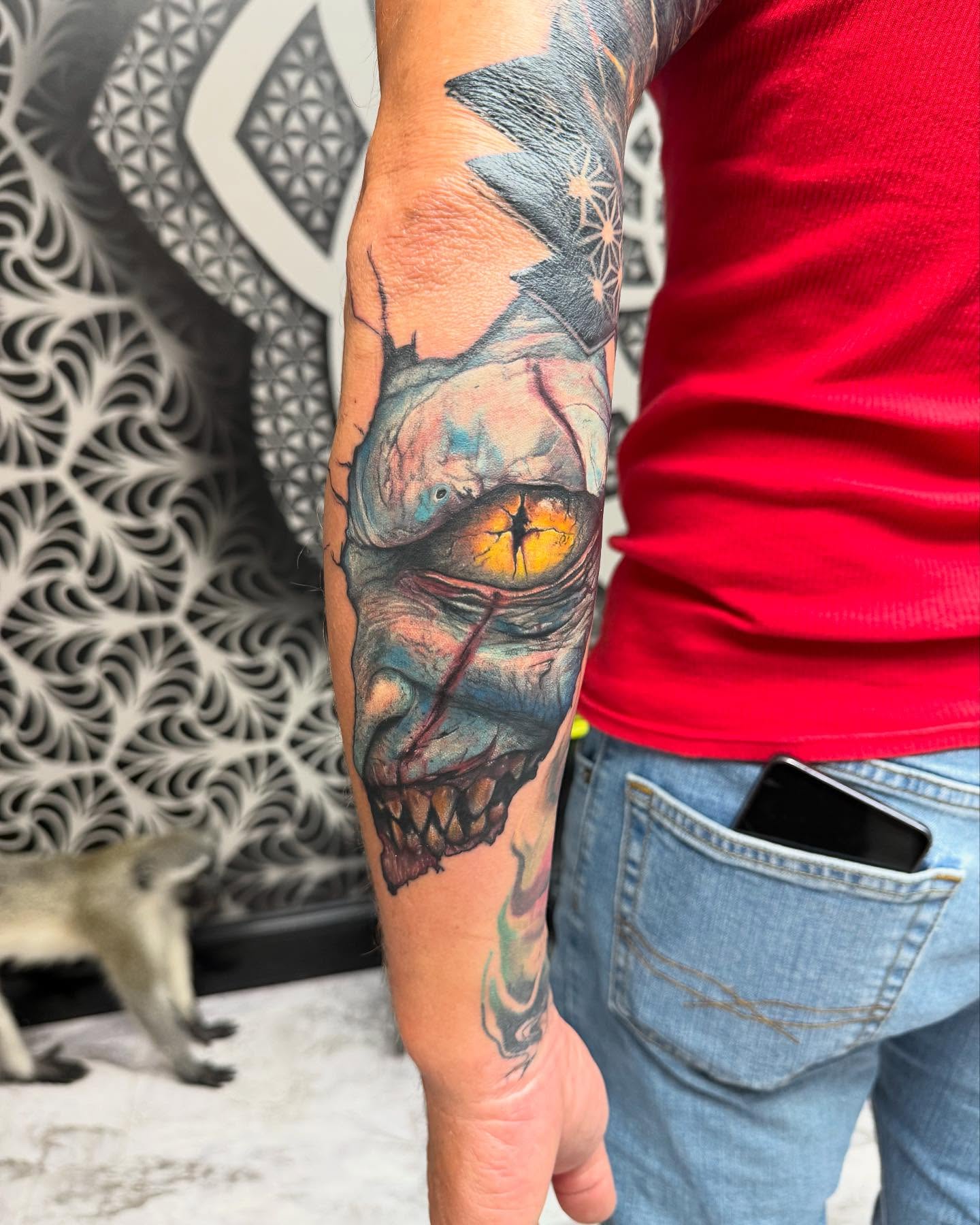 Tattoo by @inked_alex — realism, dark_realism