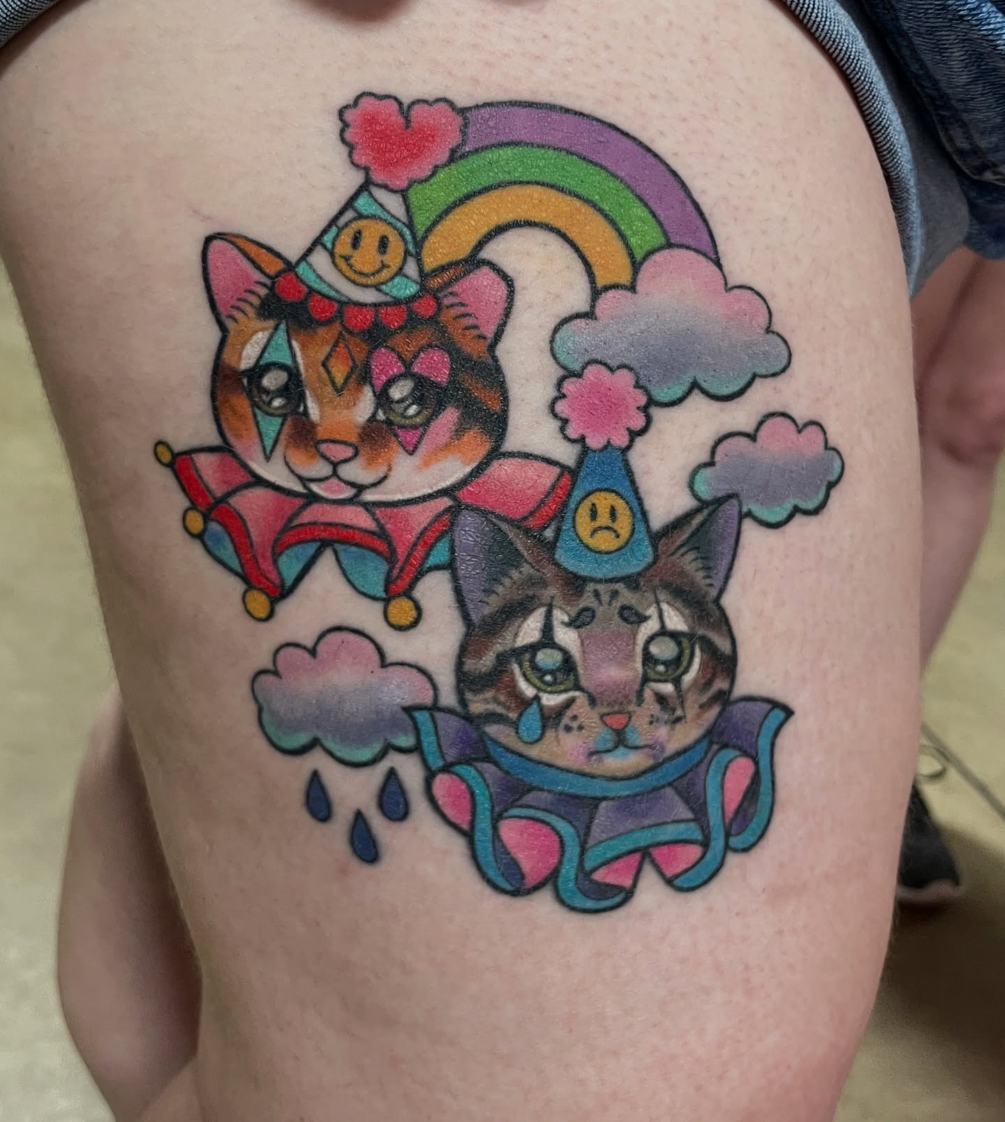 Tattoo by @sammyvanhiggins — new_school, illustrative