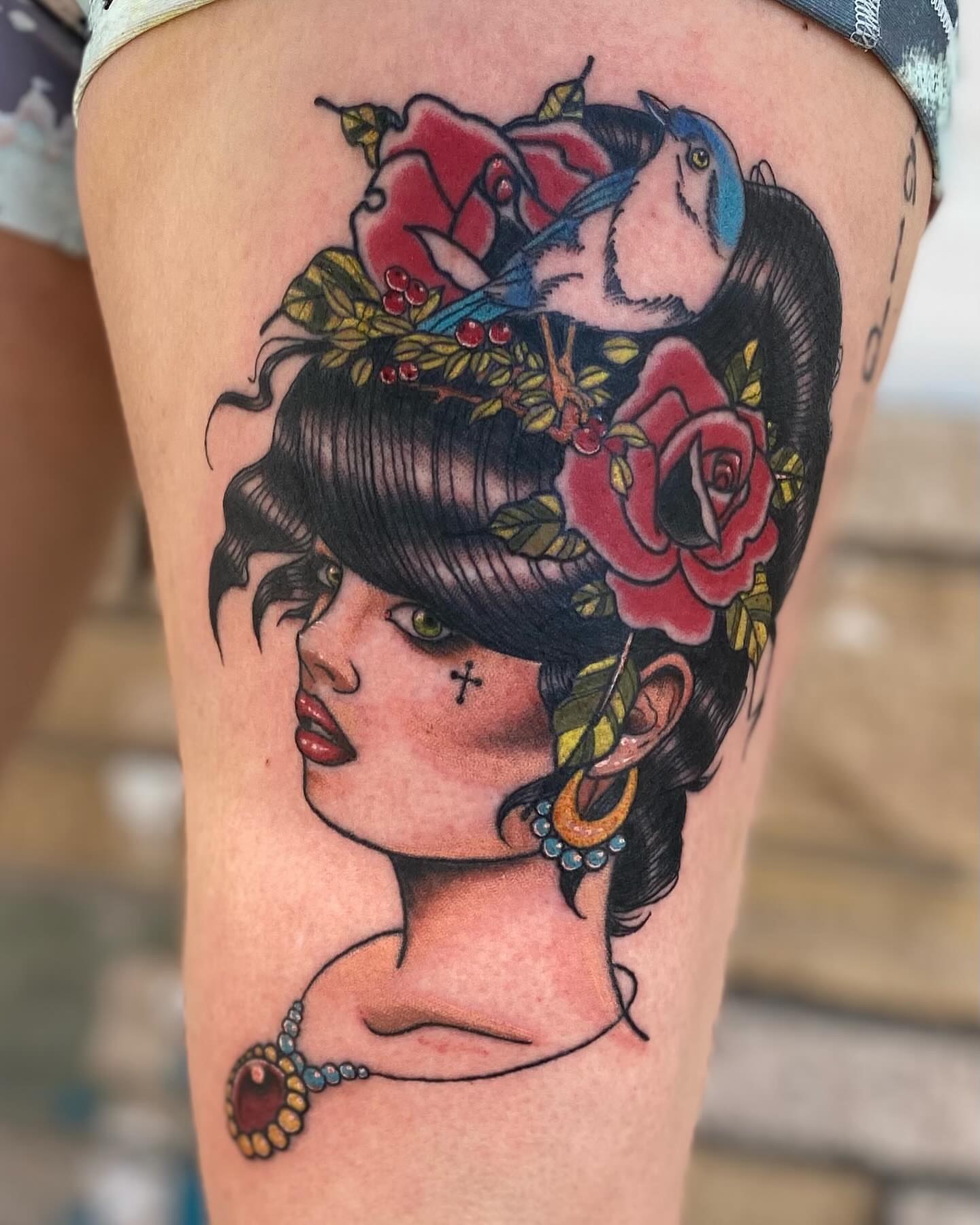 Tattoo by @juliebirdtattoos β american_traditional, realism