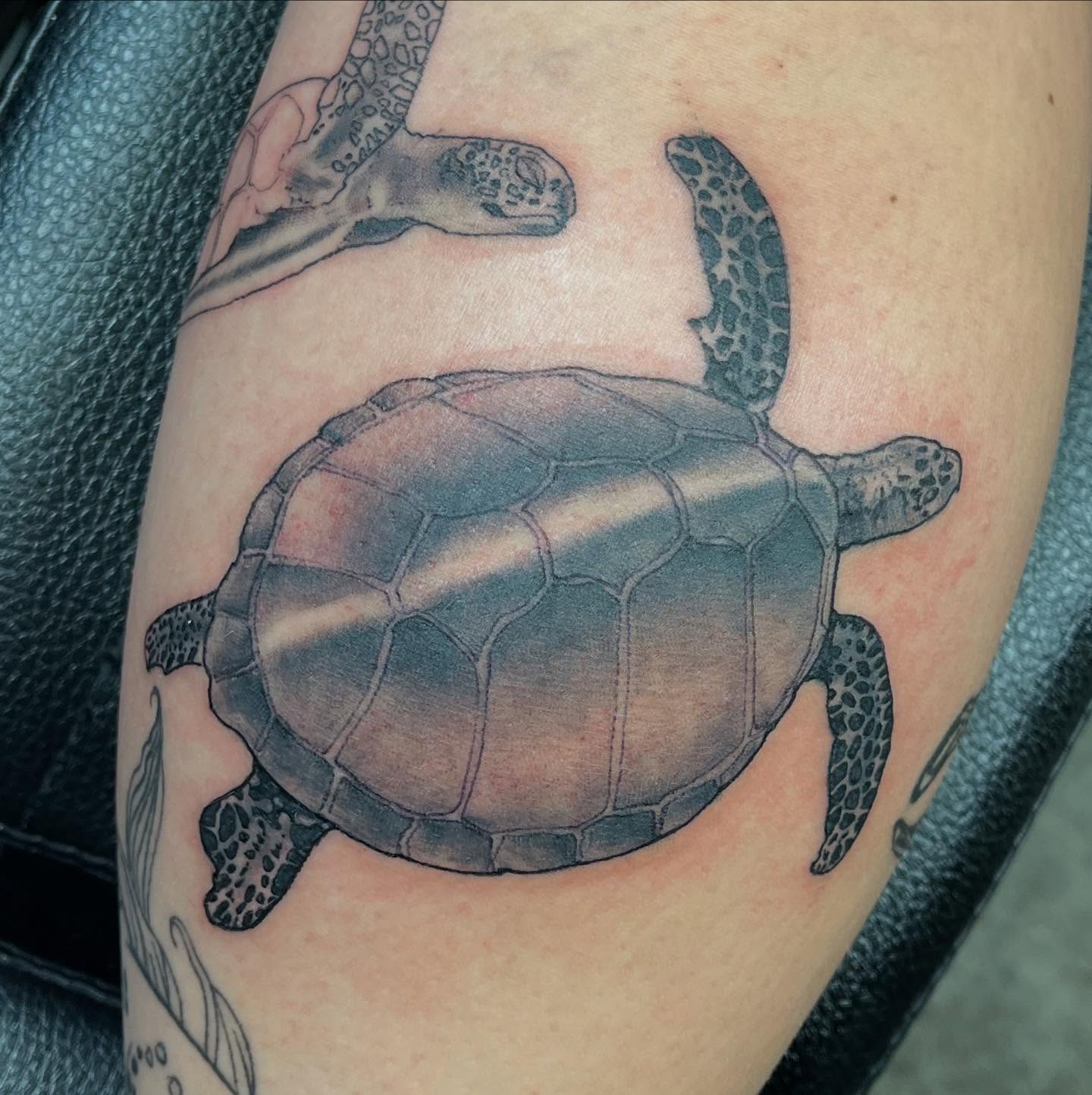Tattoo by @scottyjstattoos — black_and_grey