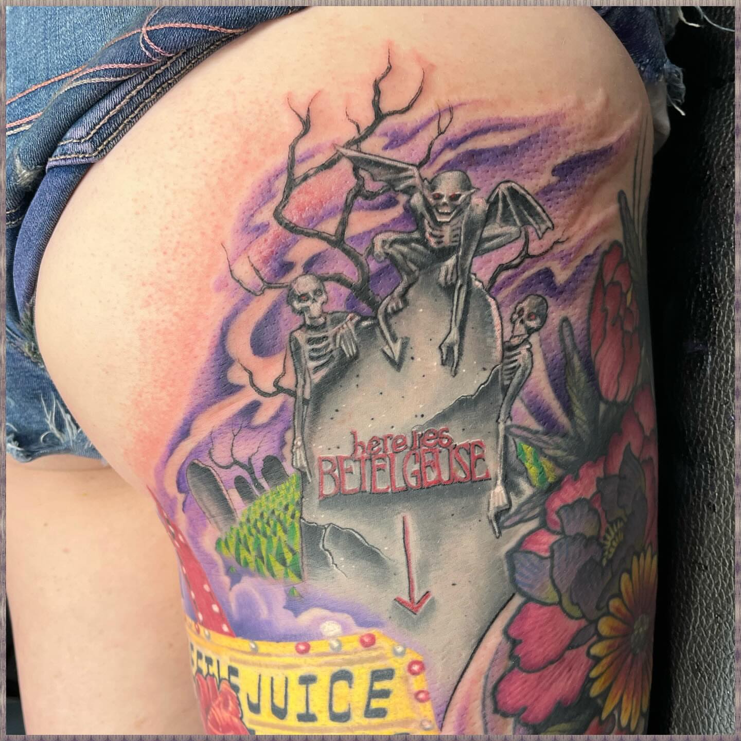 Tattoo by @scottyjstattoos — dotwork, realism