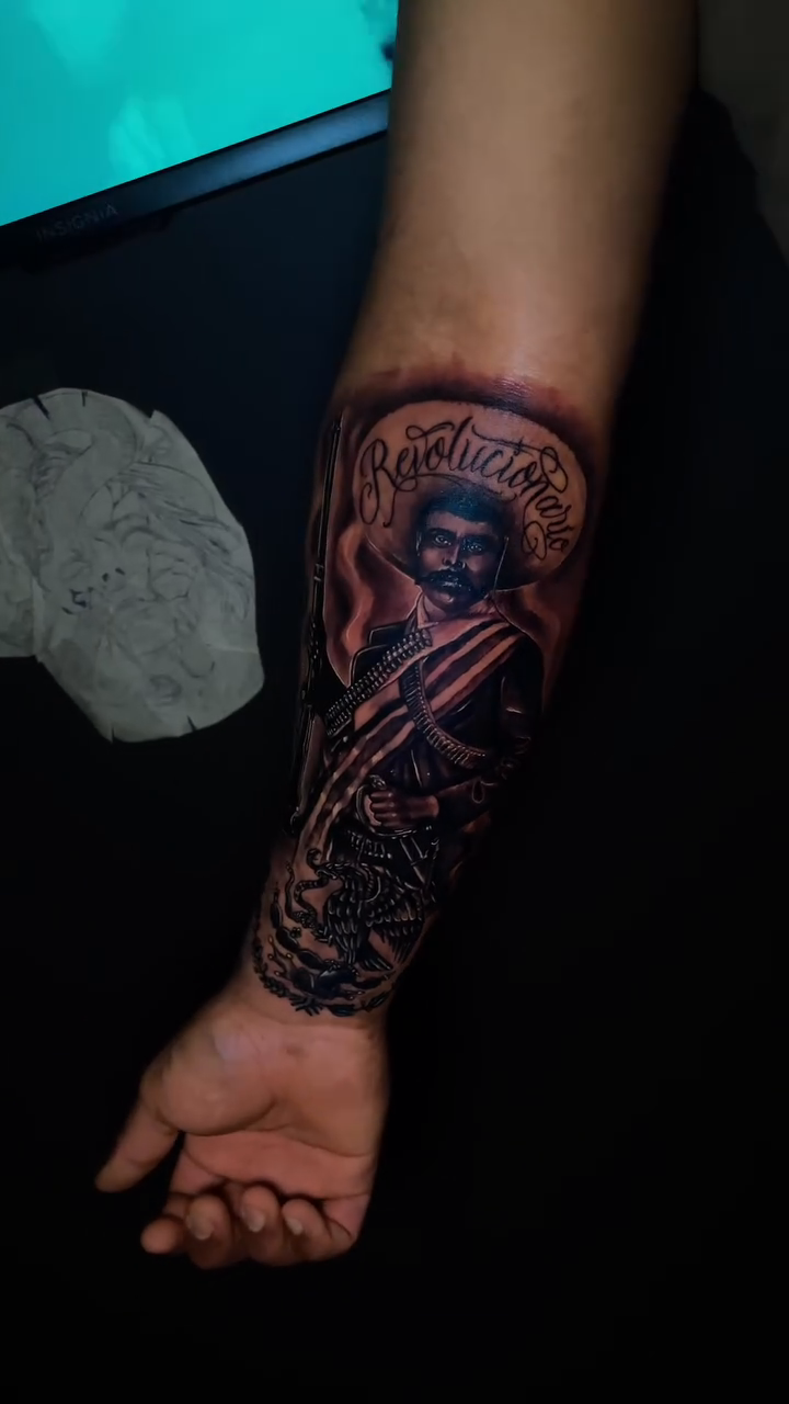 Tattoo by @ink_m4gic12 — black_and_grey, realism