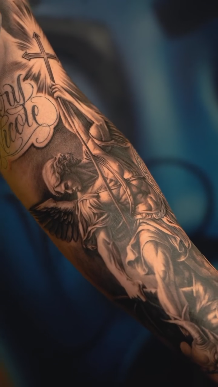 Tattoo by @gabe_luquin — black_and_grey, realism