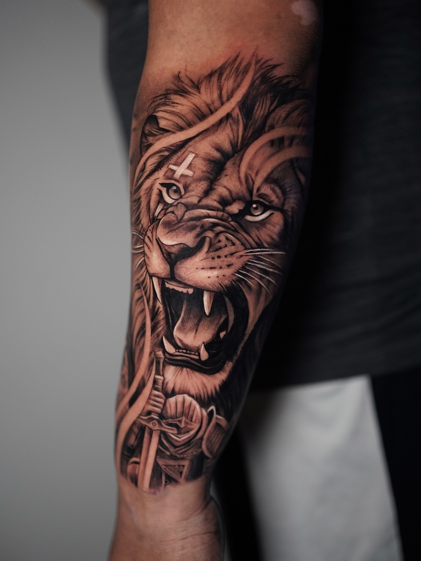 Tattoo by @jess.psychedelia — realism, dark_realism